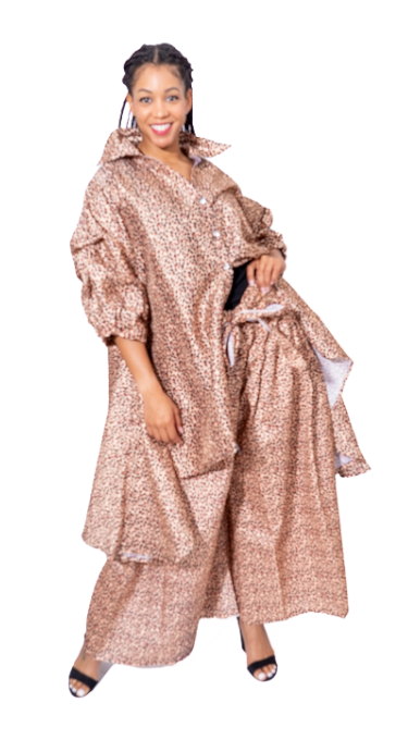 Jessica Taylor P4000 Animal Print Pant