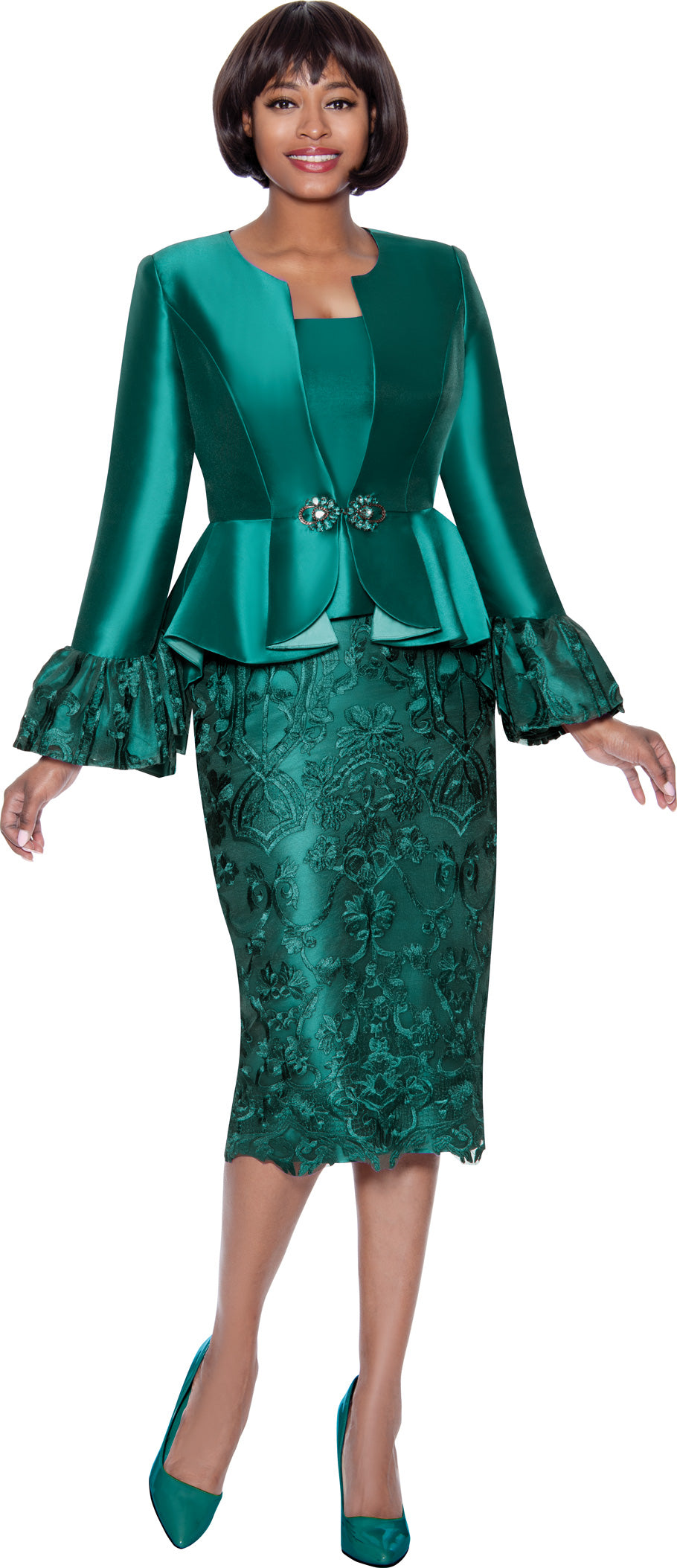 Terramina 7025 3pc Skirt Suit