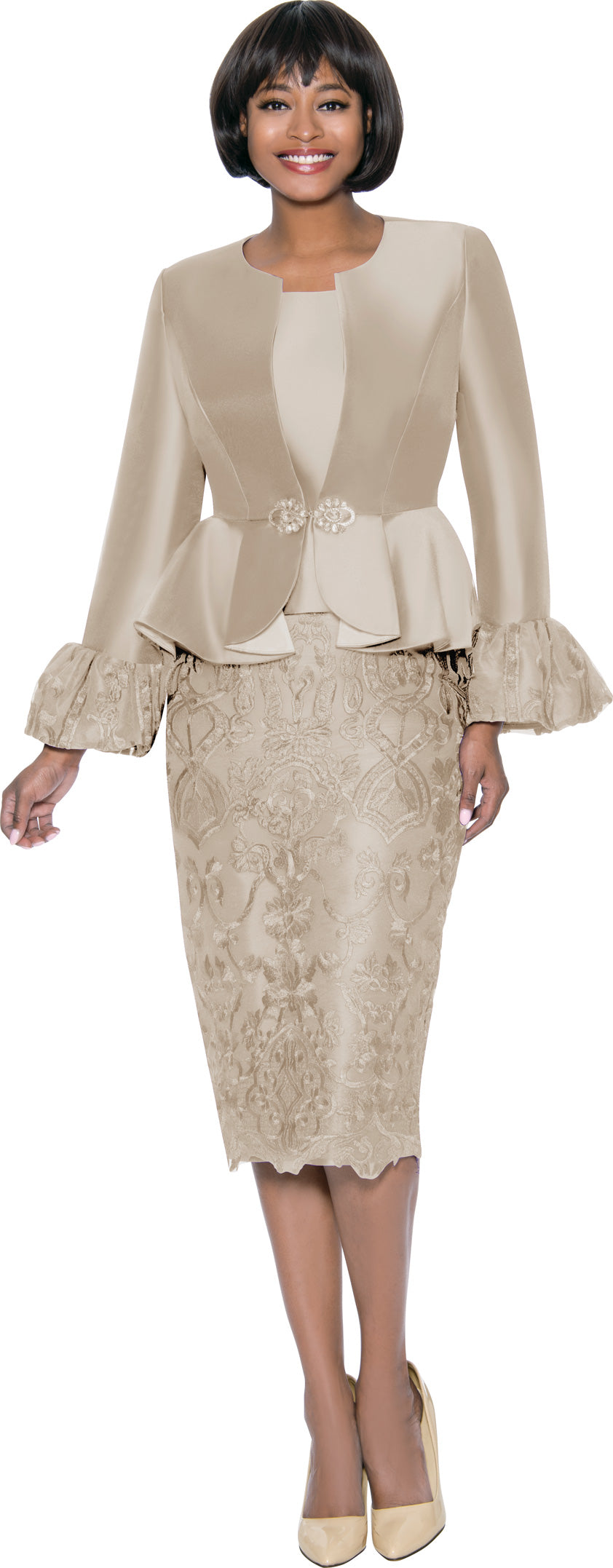 Terramina 7025 3pc Skirt Suit