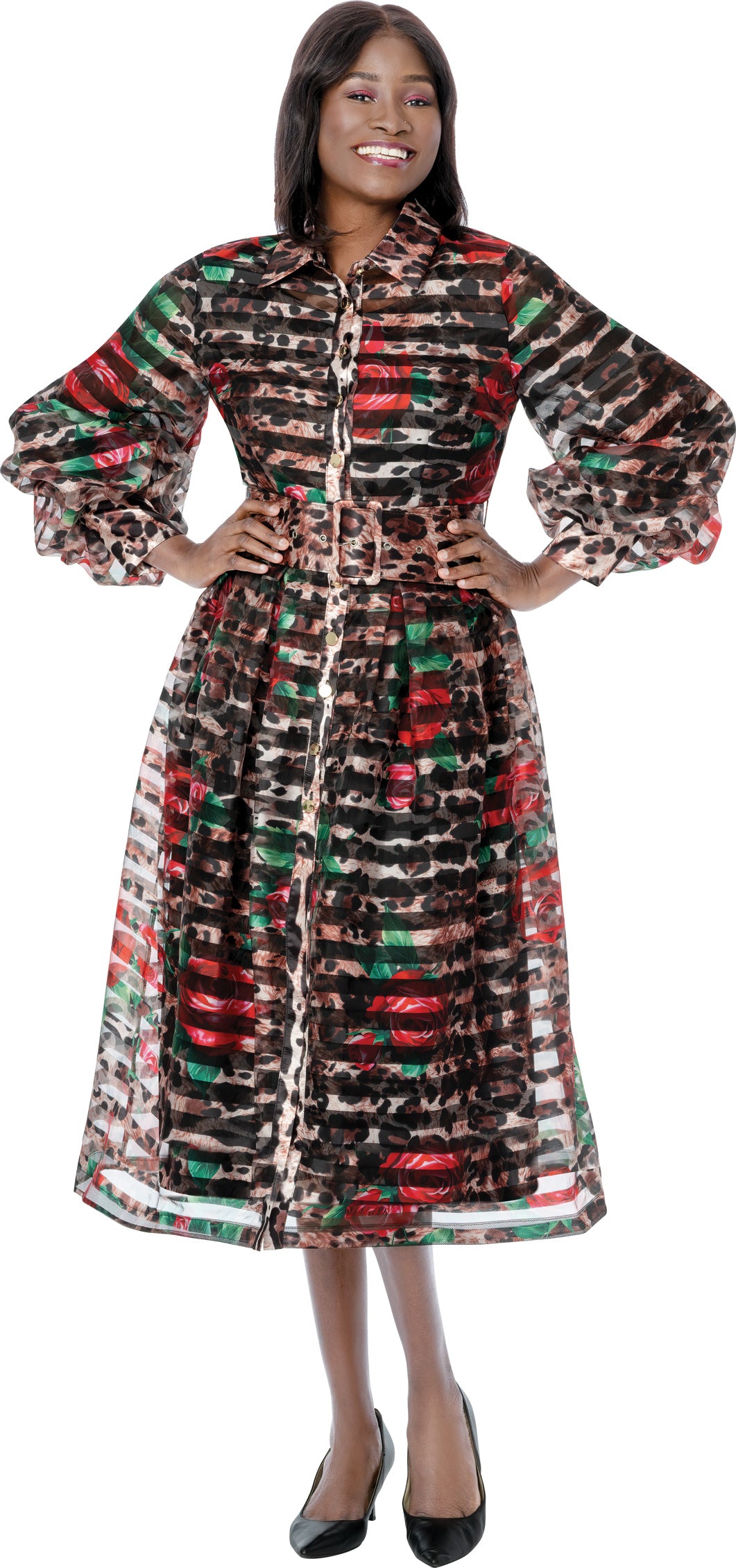 Terramina 7303 Print Dress