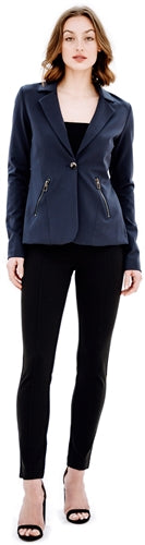 Vertigo VC34572 Zipper Blazer