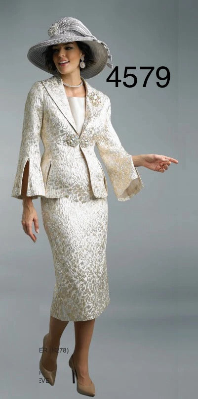 Lily & Taylor 4579 Skirt Suit