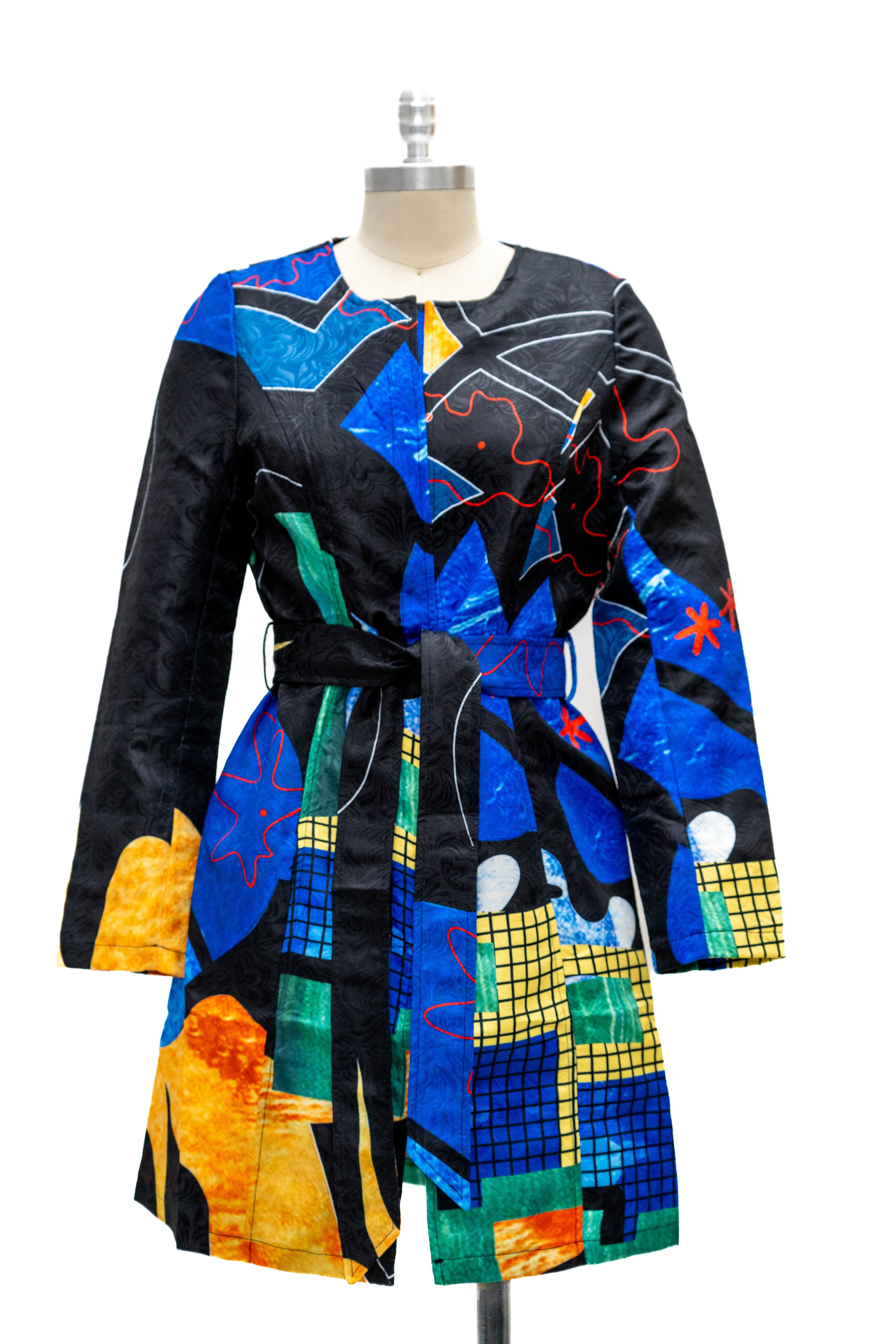 Micheal K 8562 Print Jacket