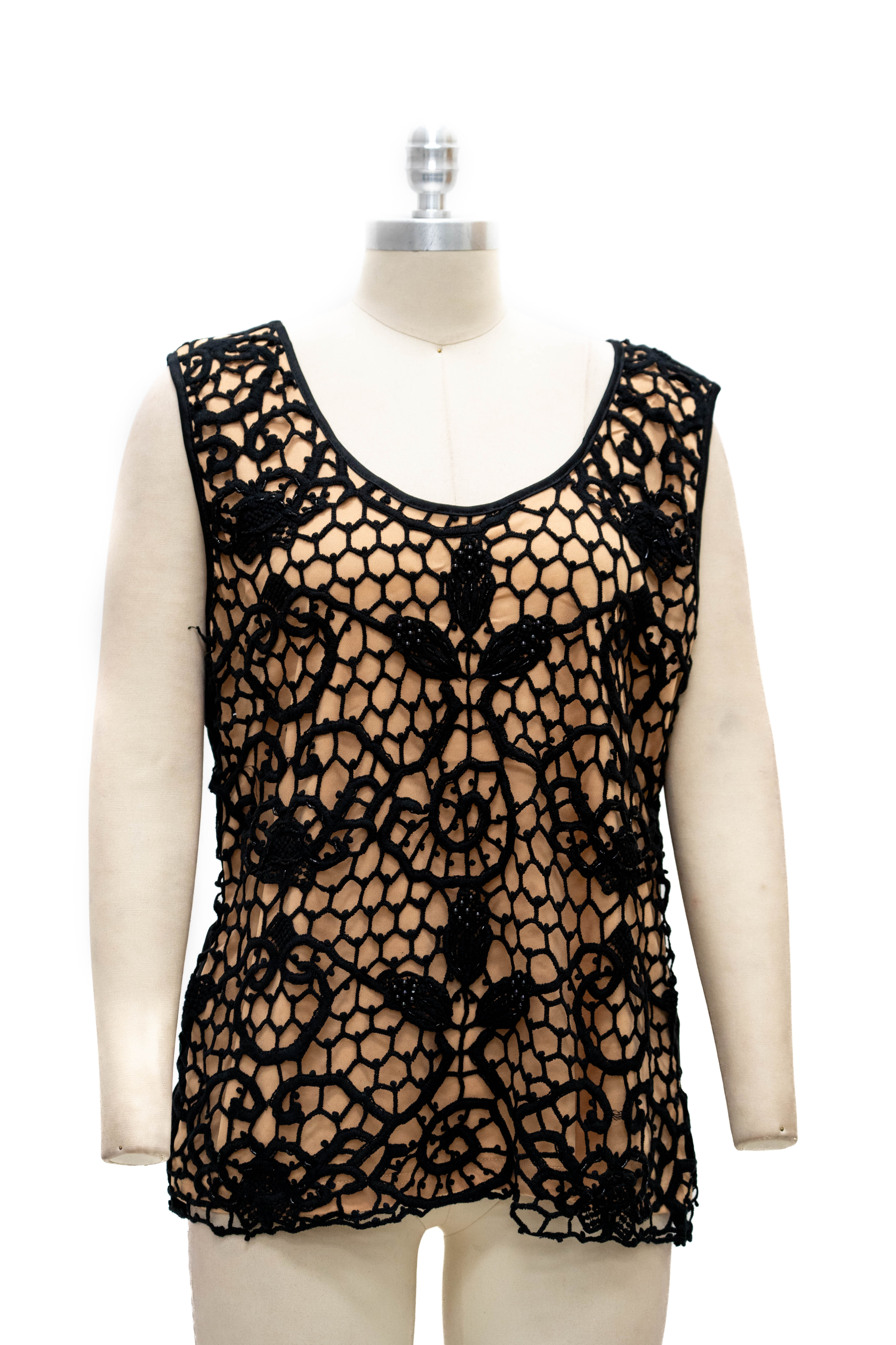 Sharon Max 4308 Lace Tank Top