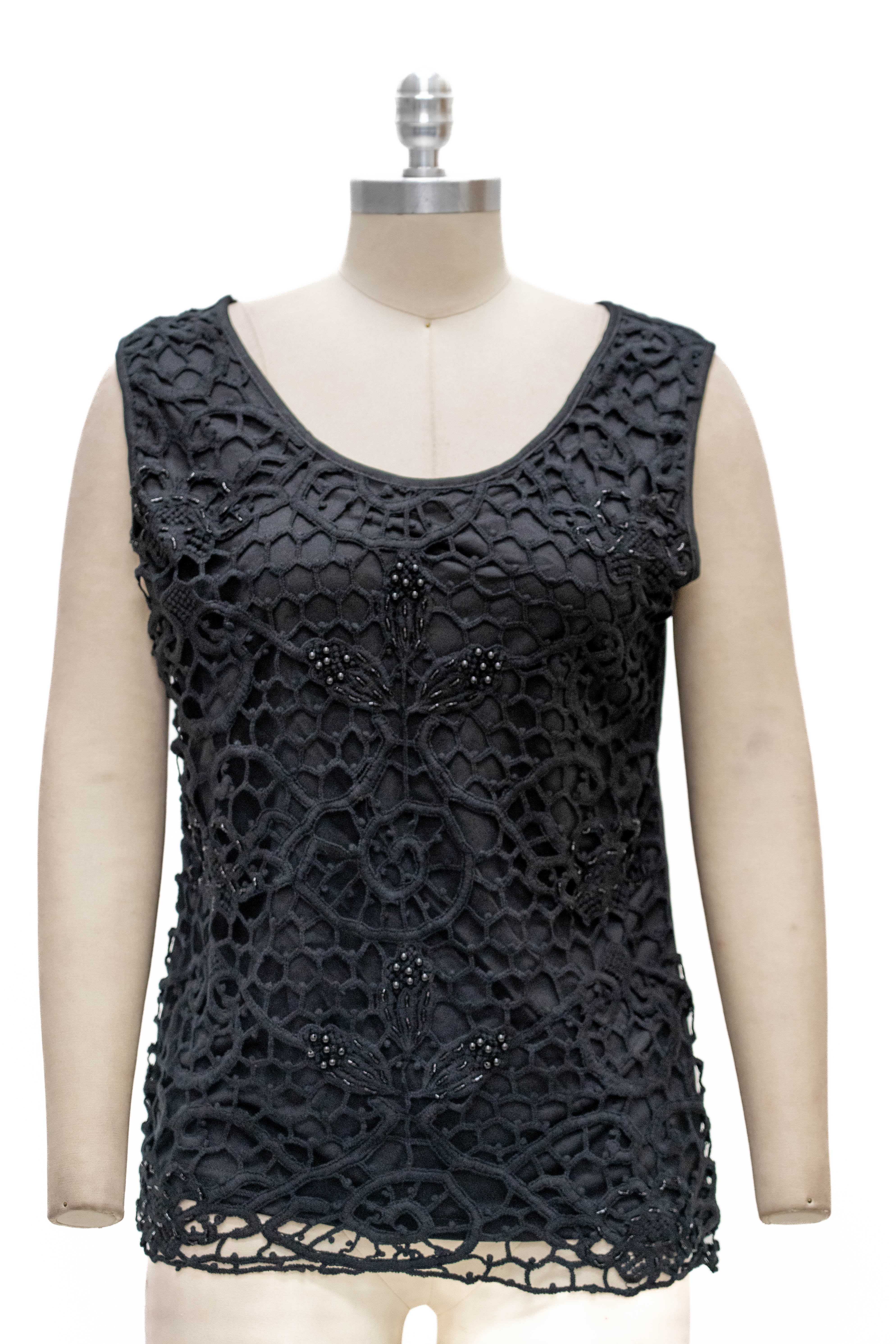 Sharon Max 4308 Lace Tank Top