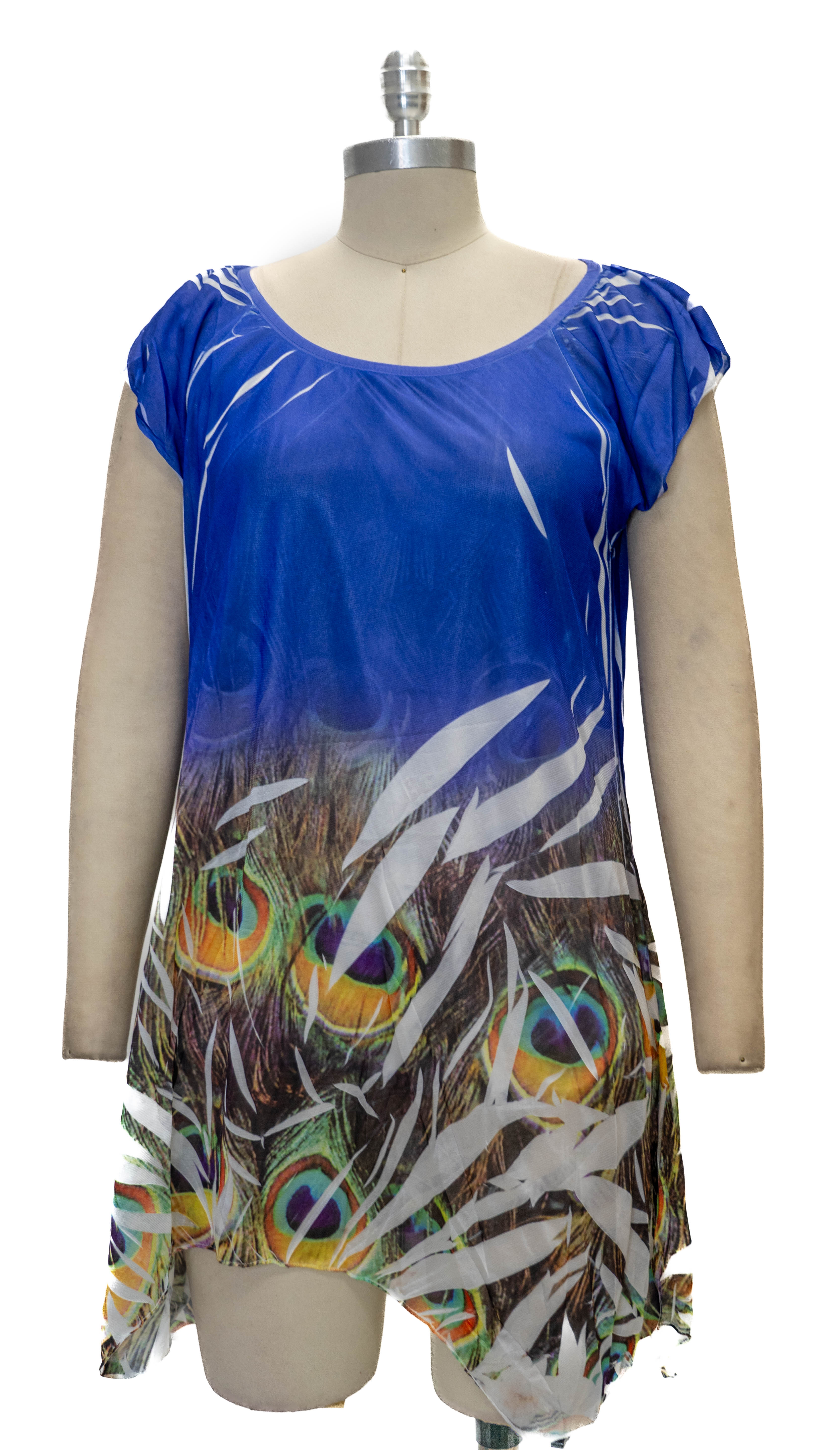 Paris Paris 8400 Print Tunic Top