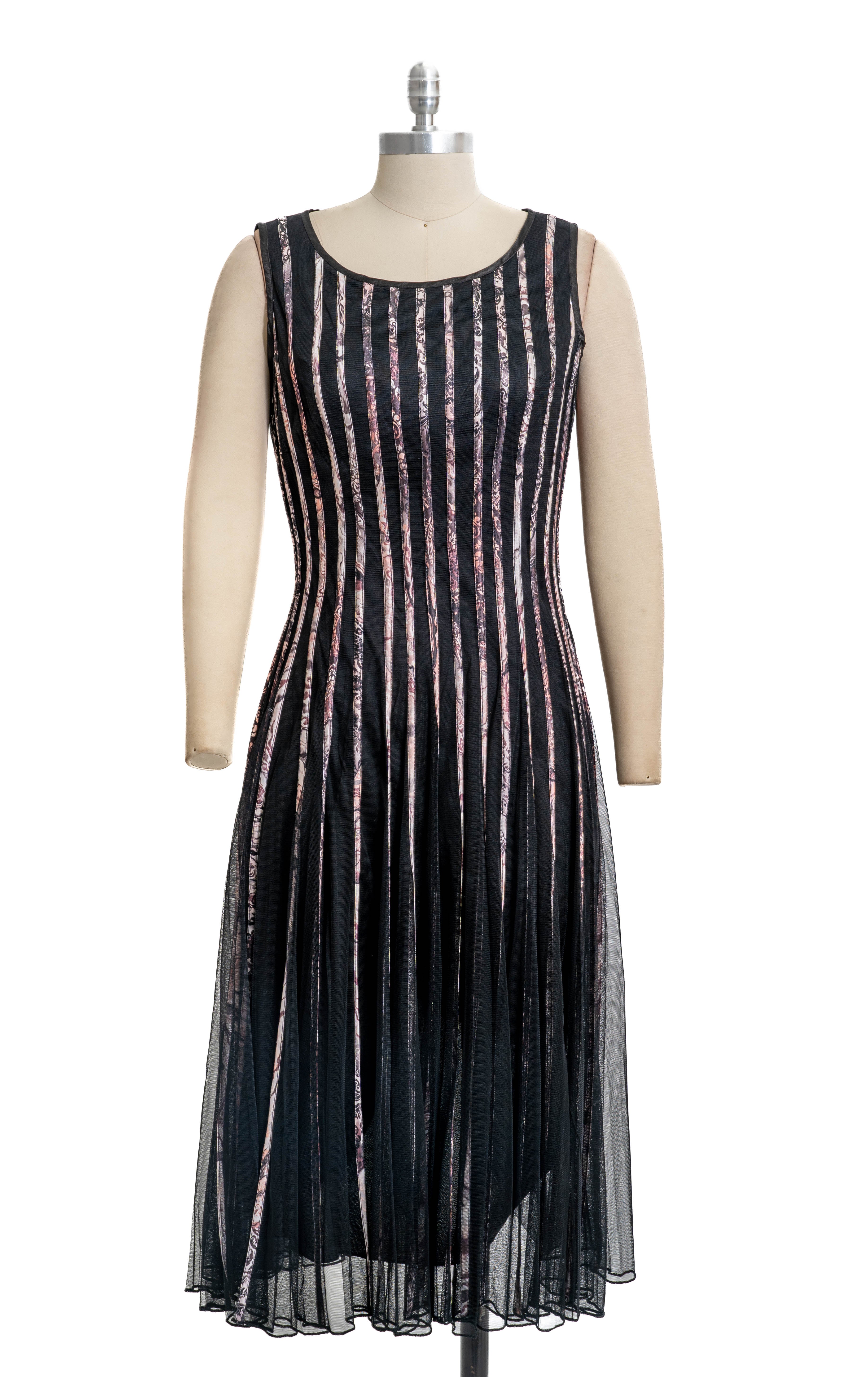 Micheal K 88889 Ribbed Mesh Dress