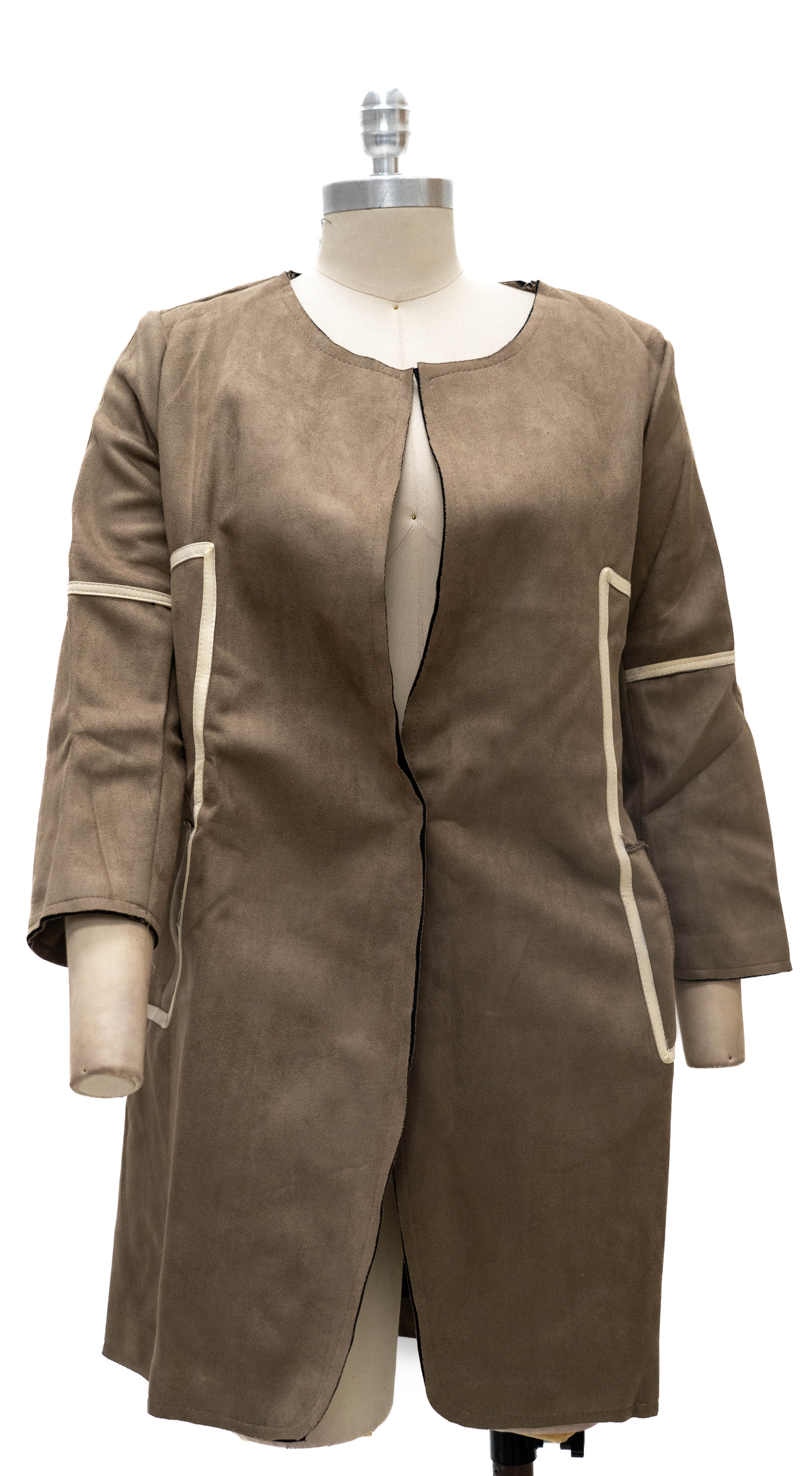 Yijianshan 910 Suede Jacket Coat