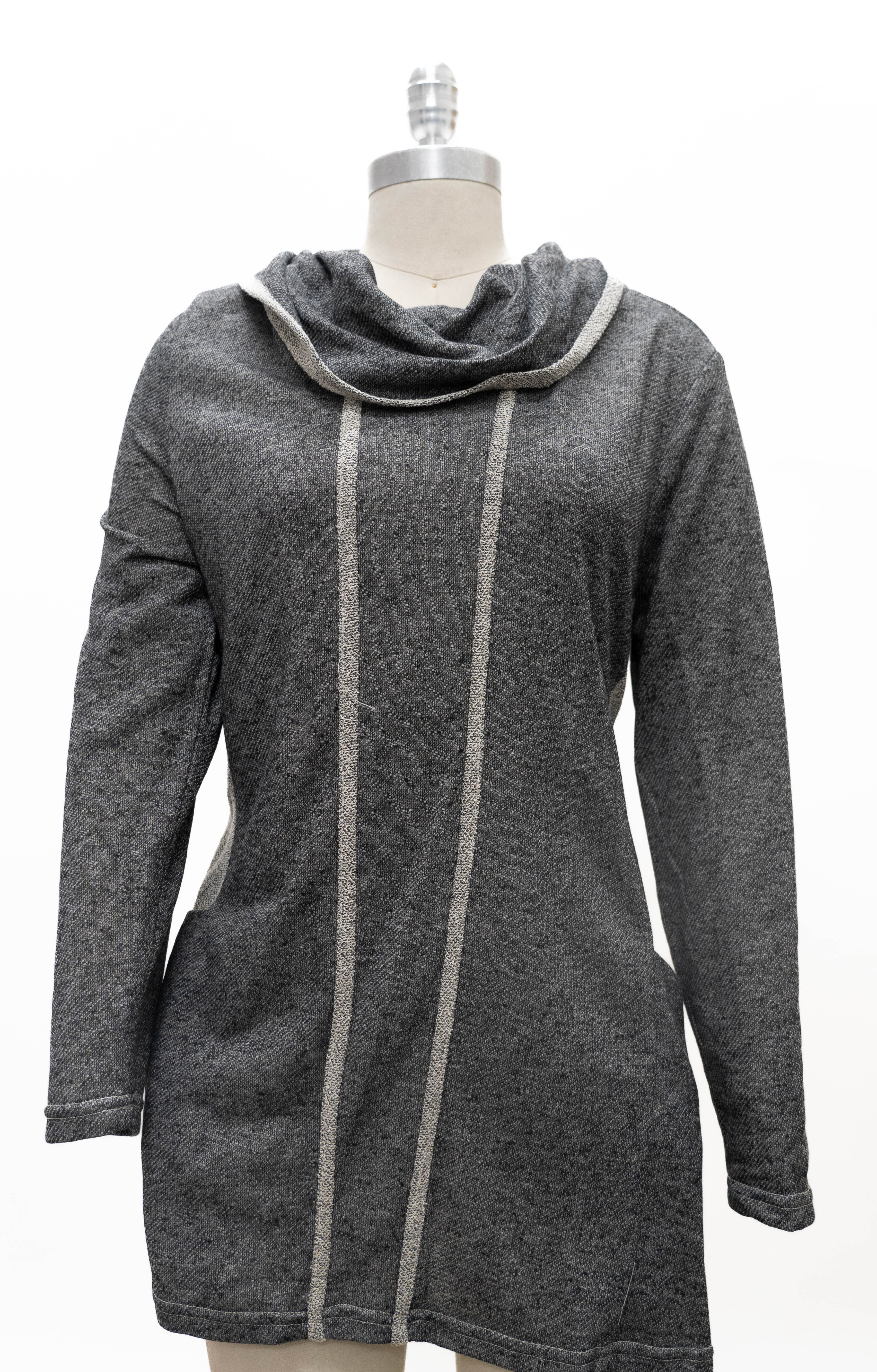 Moonlight 9227 Cowl Neck Tunic Sweater