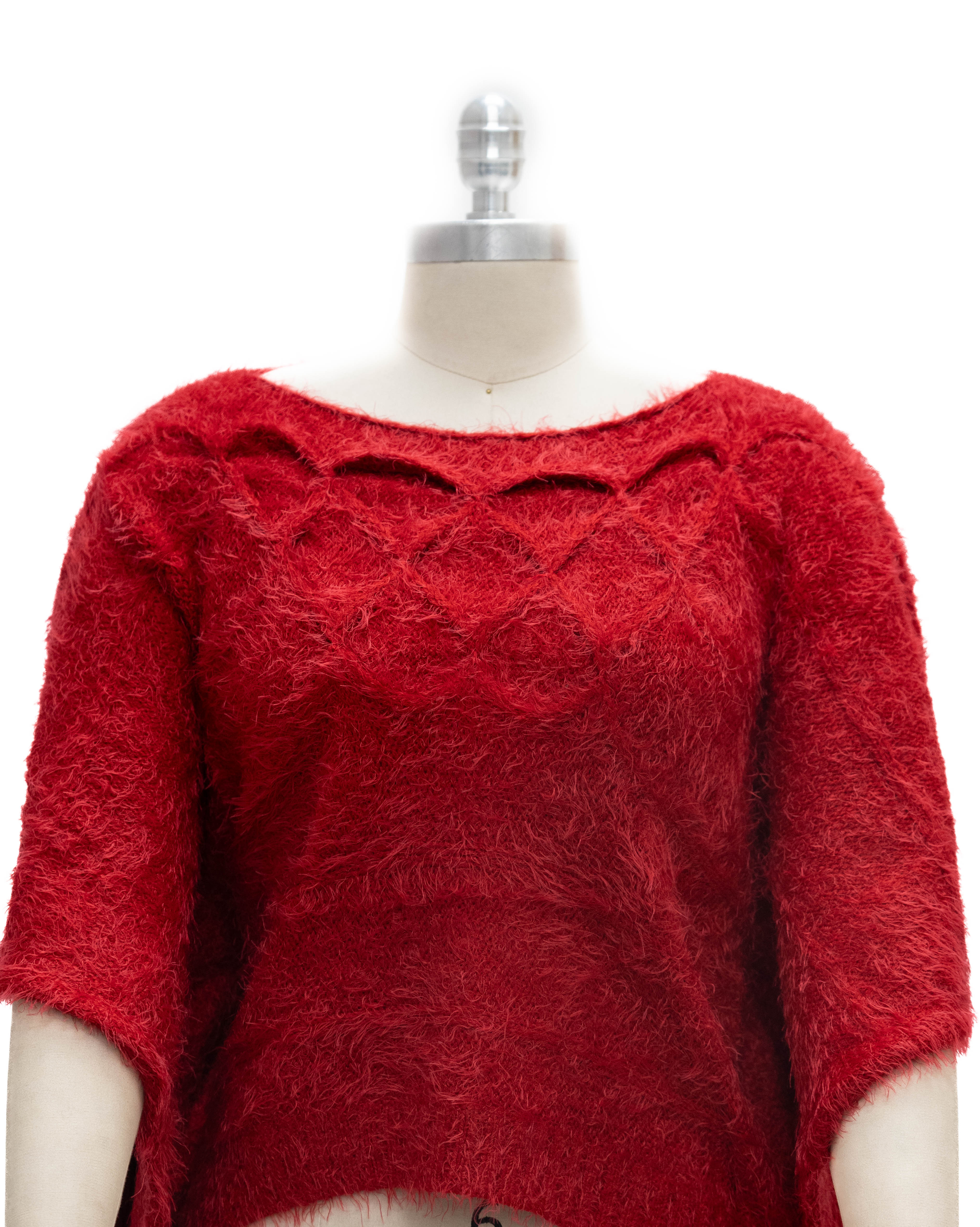 Paris Paris 8813 Poncho Sweater