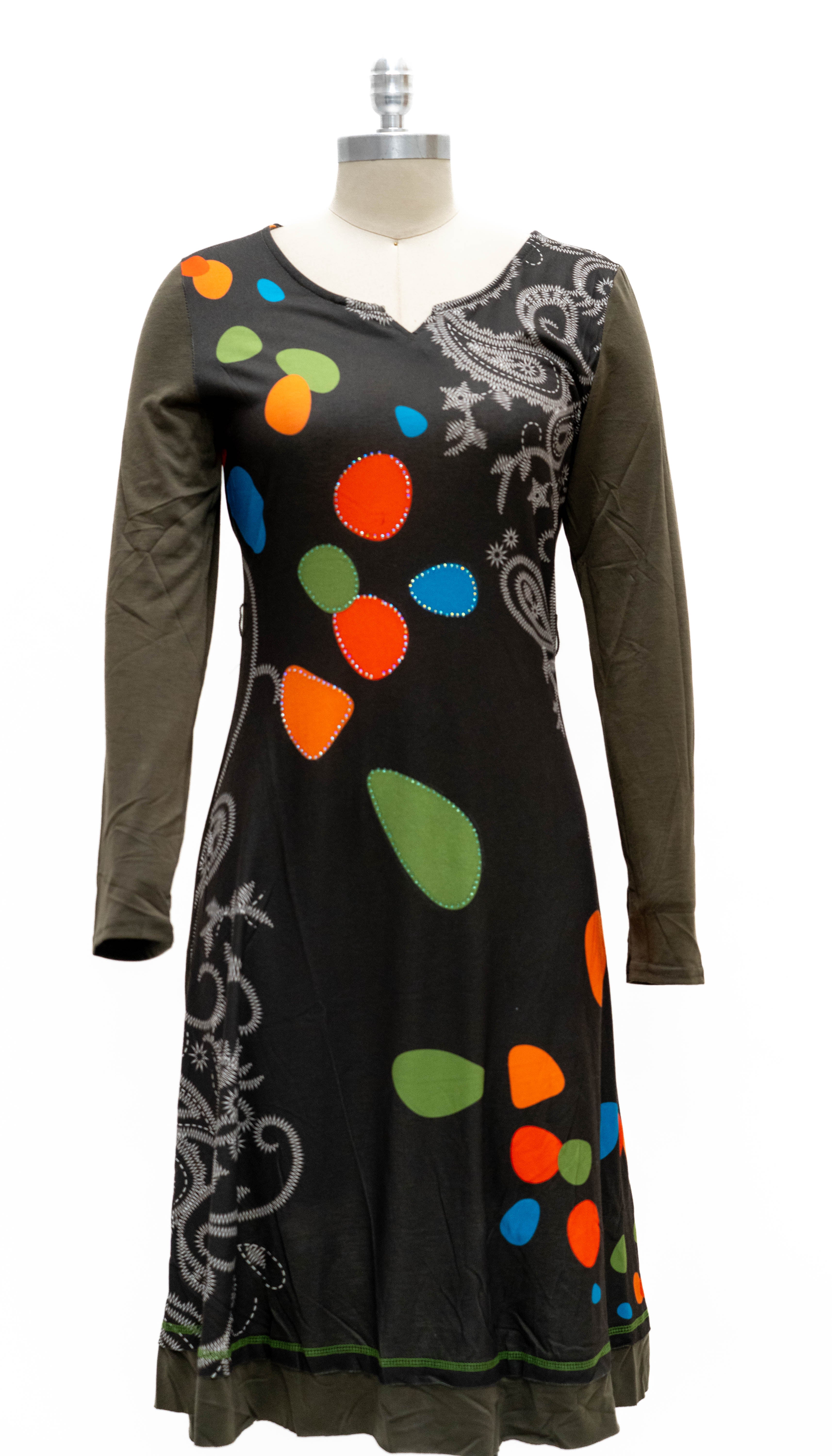 Micheal K 8546L Belted Jersey Dress