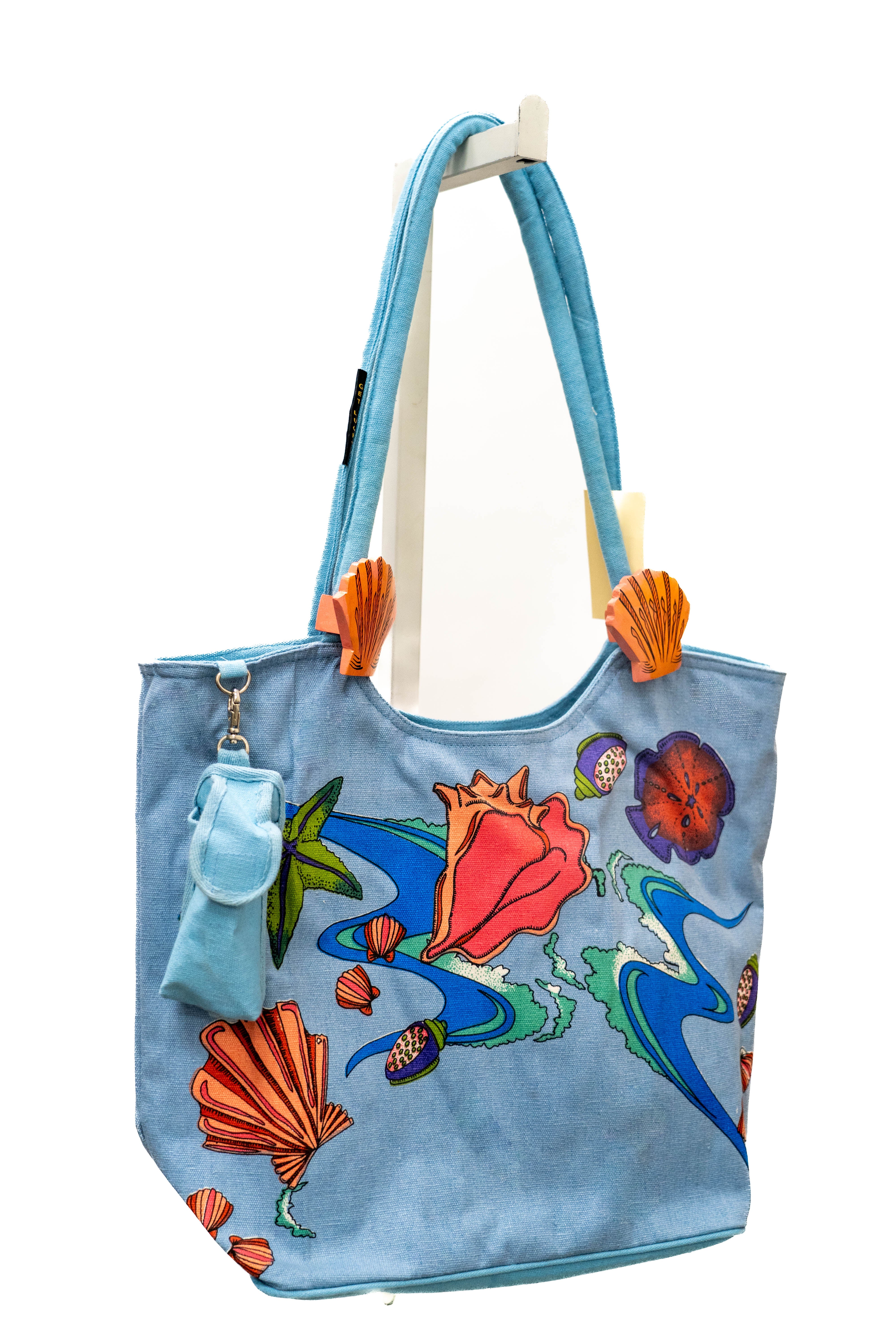 Get Lucky 1001 Print Canvas Tote