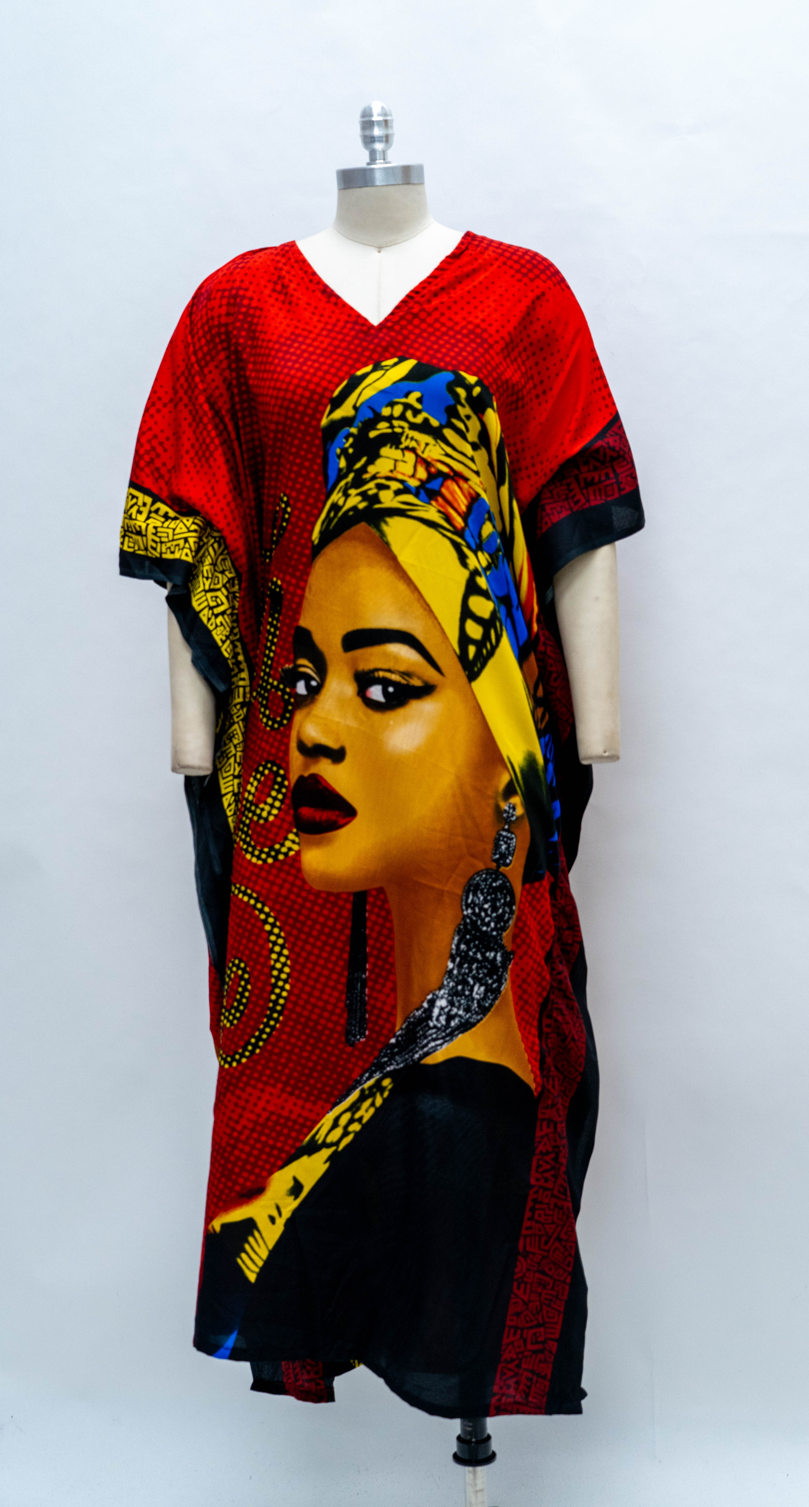 NF PNA1624B Print Kaftan