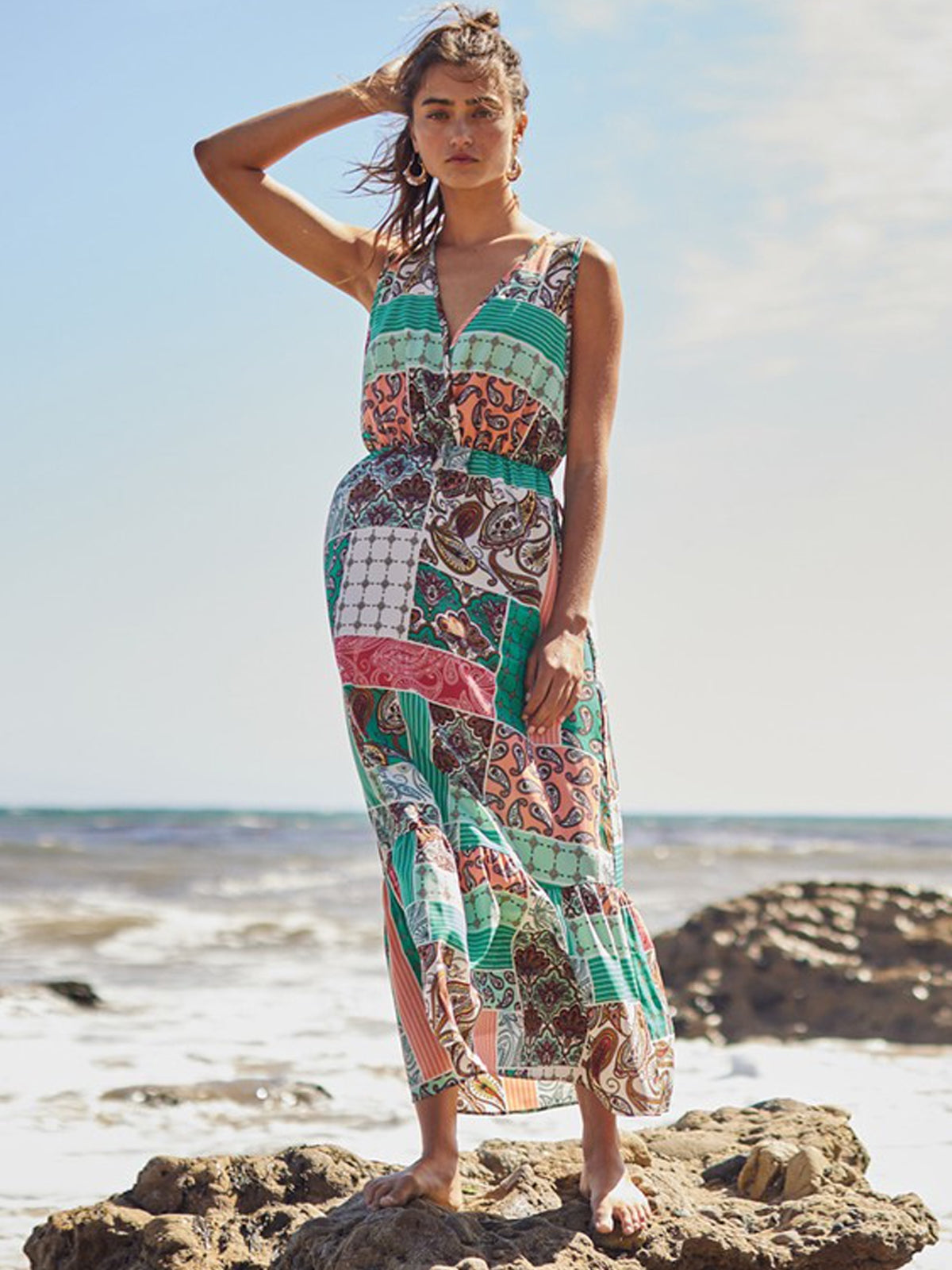 Ces Femme DC50641PA Print Dress