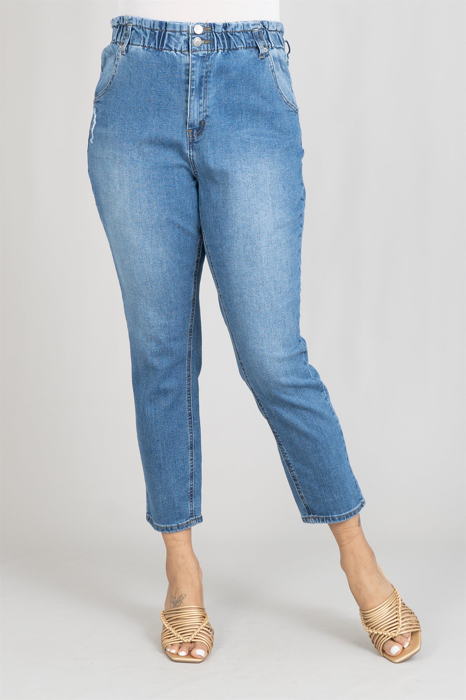 Copperflash CW0110 Skinny Denim PlusSize Pant