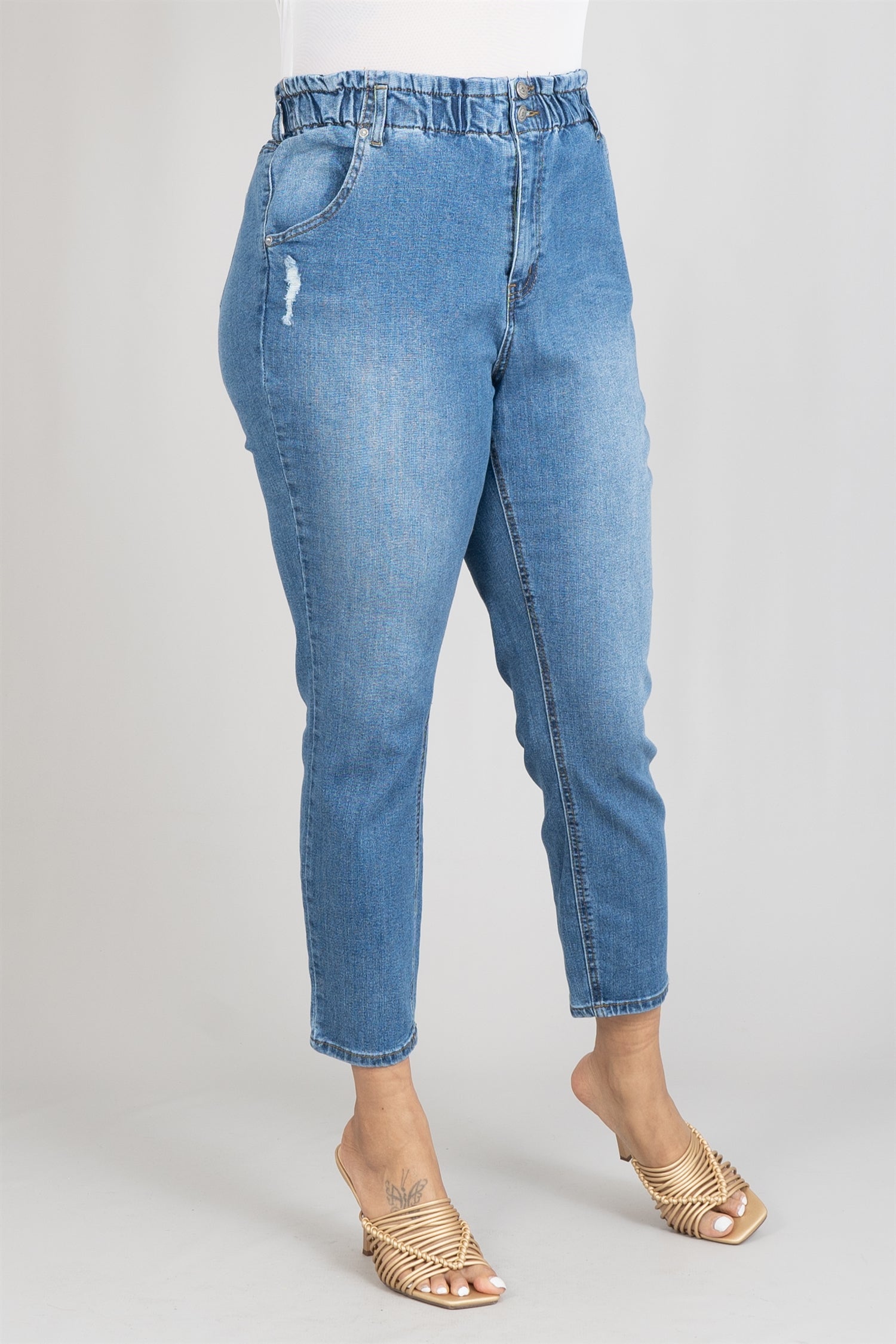 Copperflash CW0110 Skinny Denim PlusSize Pant