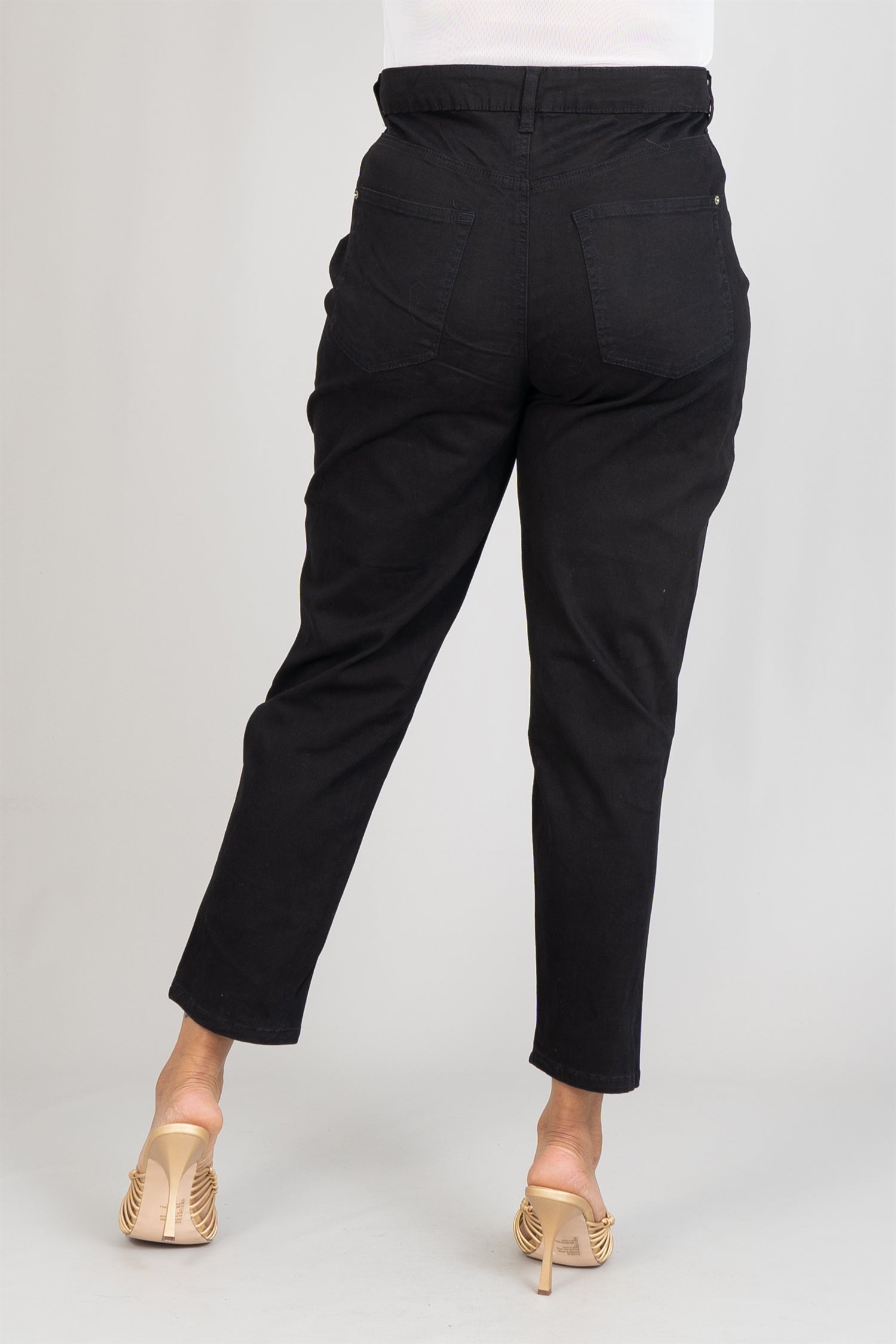 Copperflash CW0698 Straight Leg Denim PlusSize Pant