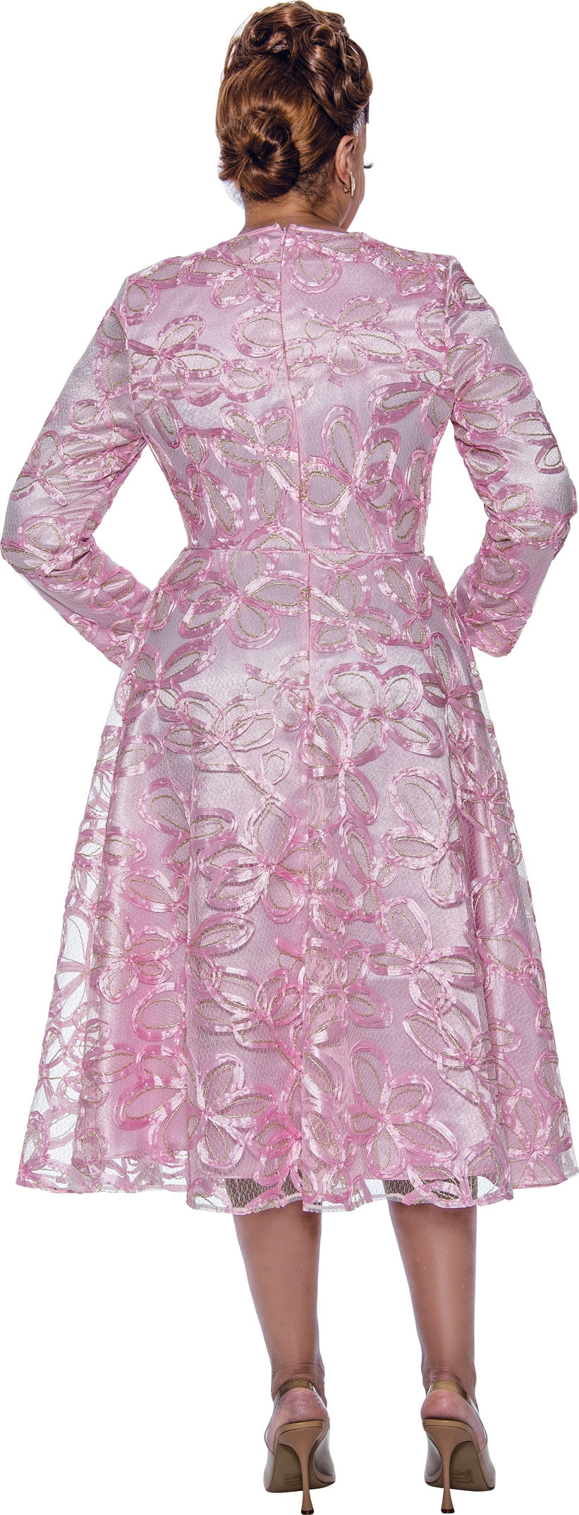 Dorinda Clark Cole 5271W PlusSize Soutache Dress