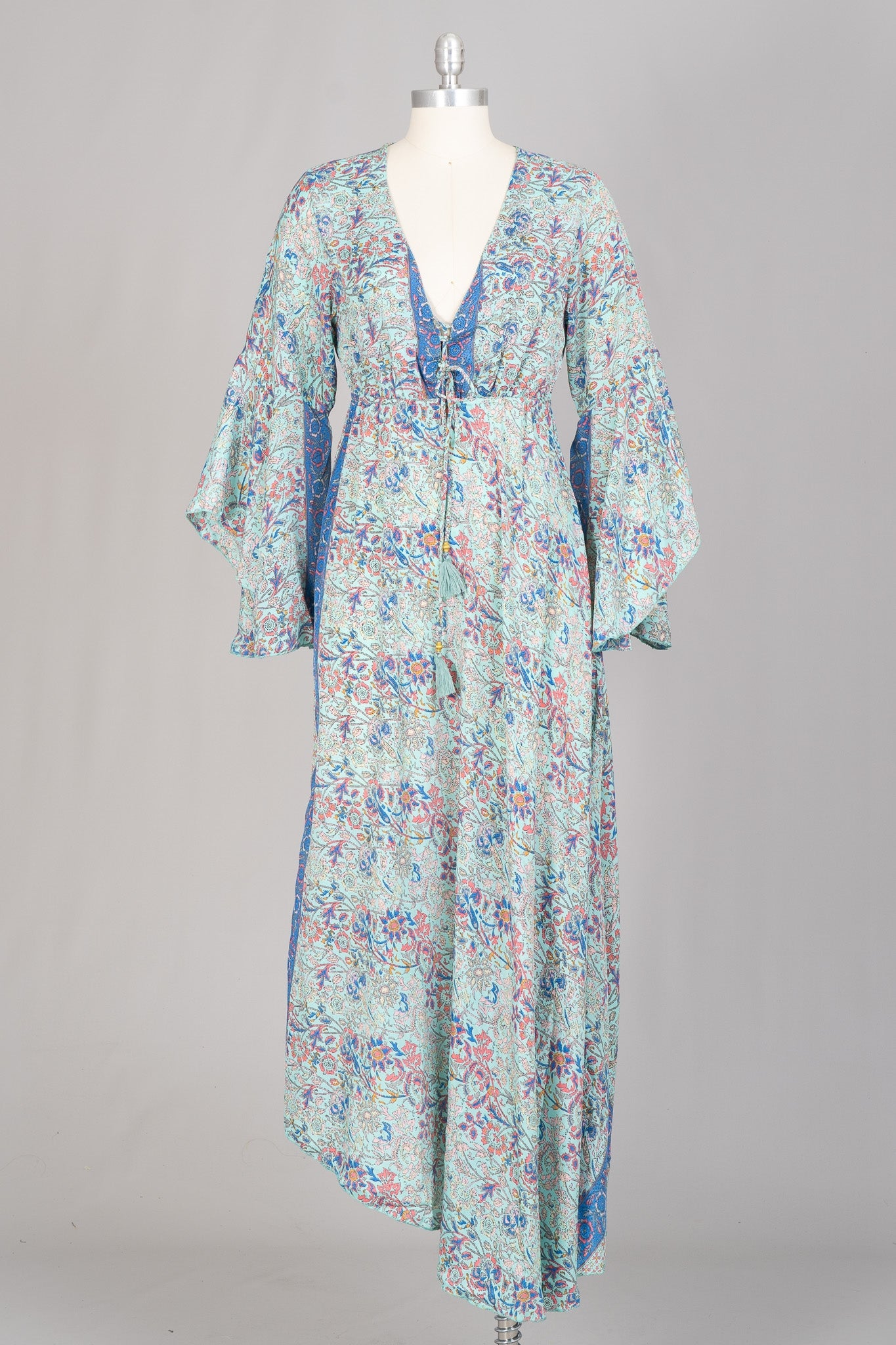 Etc. 5056 Paisley Print High-low Dress