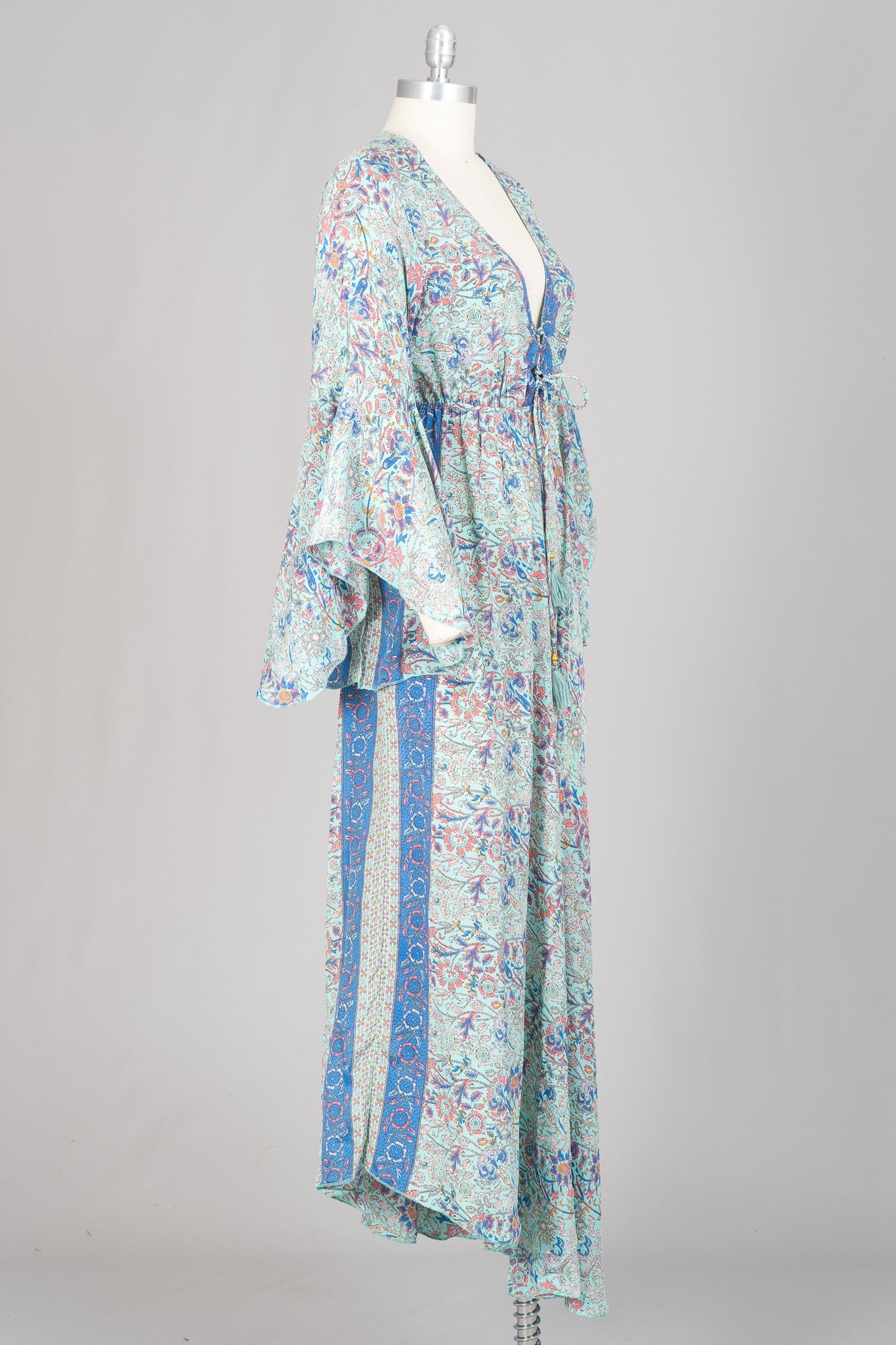 Etc. 5056 Paisley Print High-low Dress