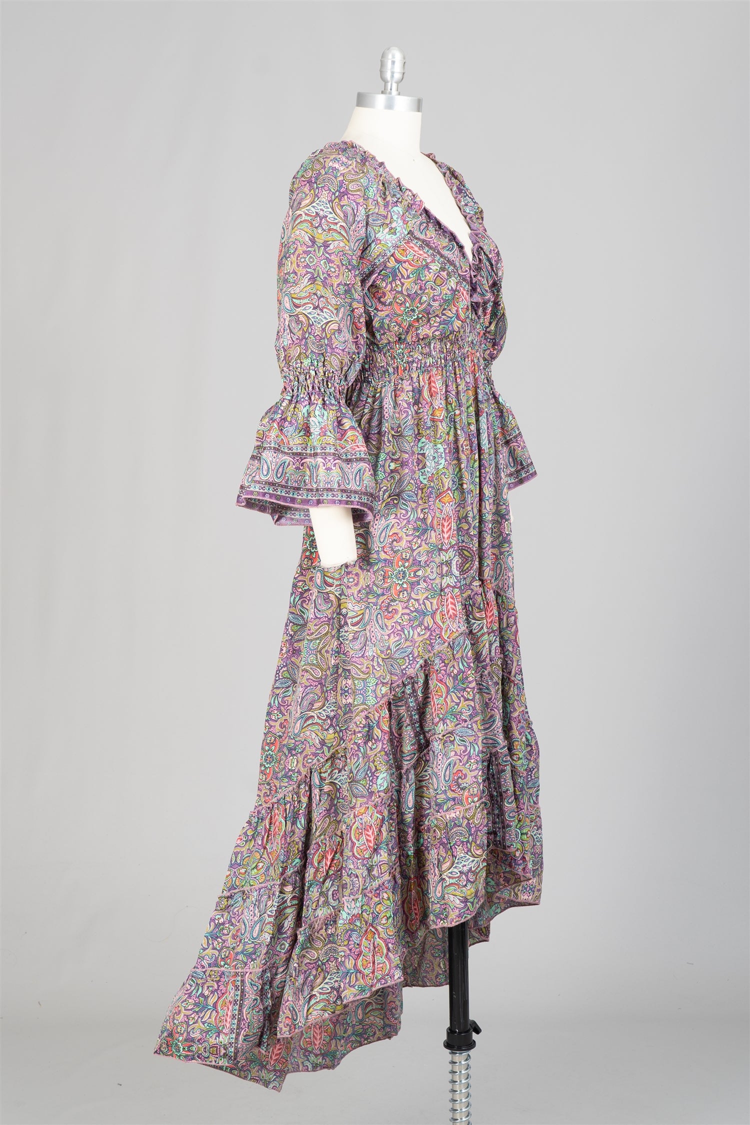 Etc. 5069 Print High-low Dress
