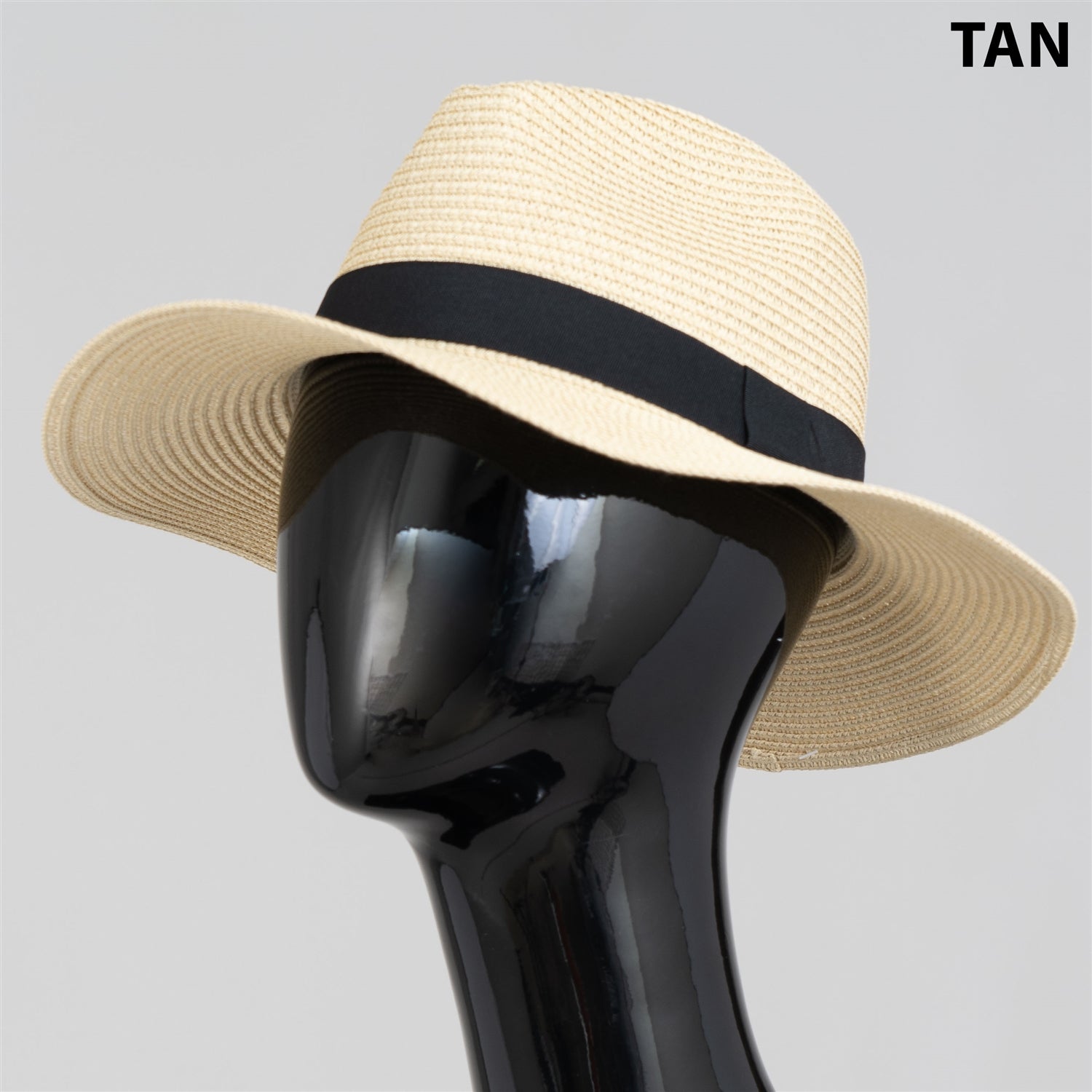 Fashion Hat 231685 Straw Fedora Hat