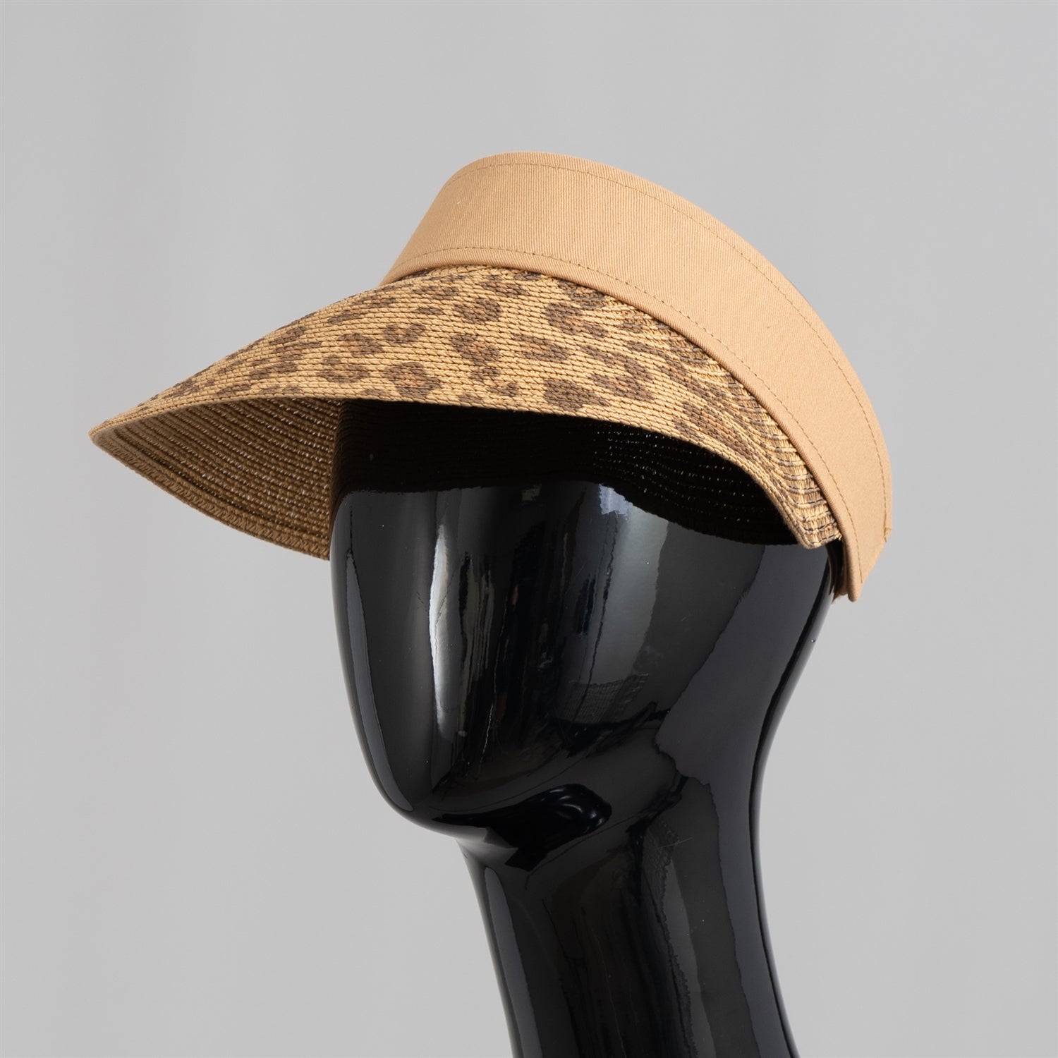 Fashion Hat LH7423 Animal Print Visor Hat