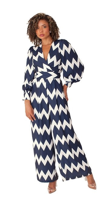 For Her 81990 Print Jumpsuit