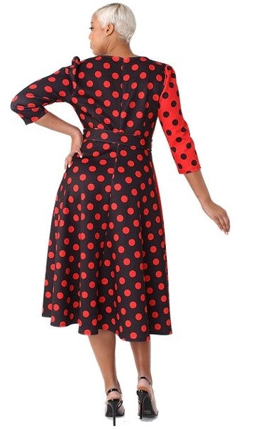 For Her 82058 Dot Dress