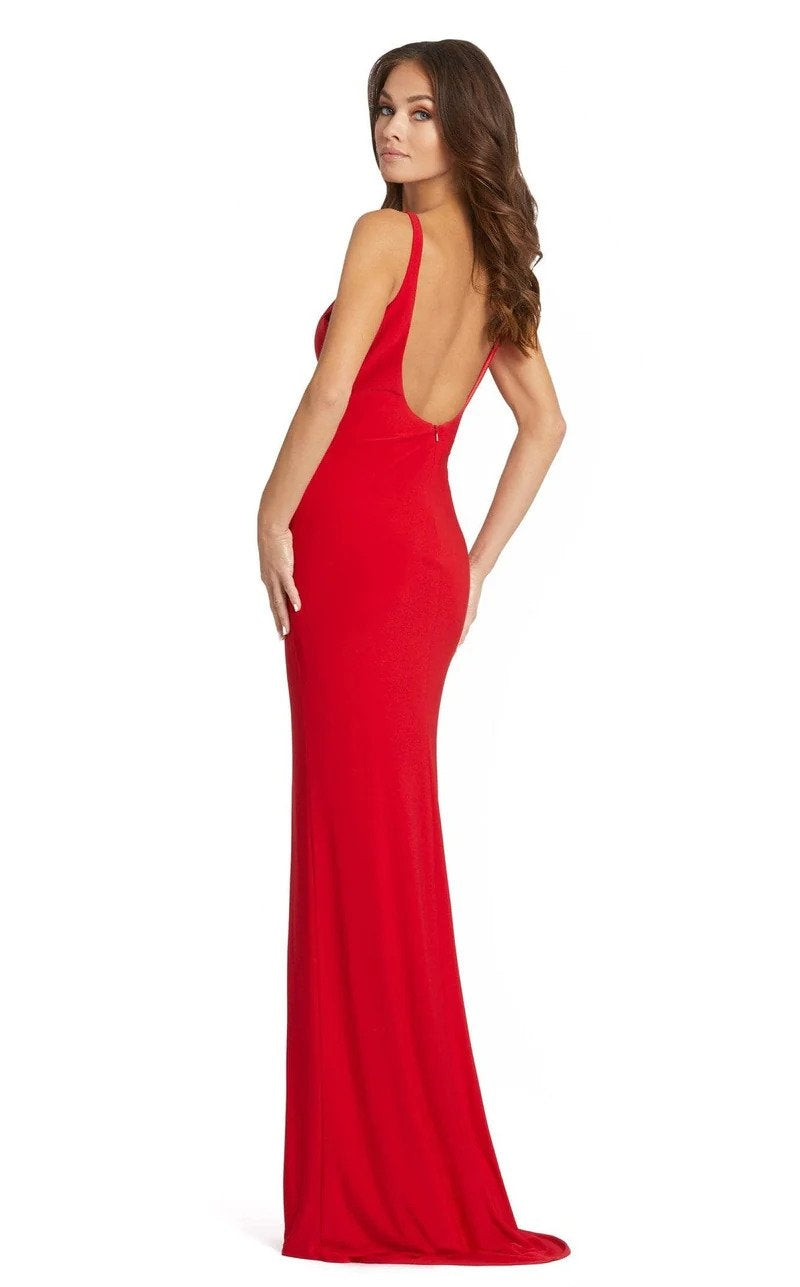 Ieena for Mac Duggal 26434 Low-back Jersey Dress