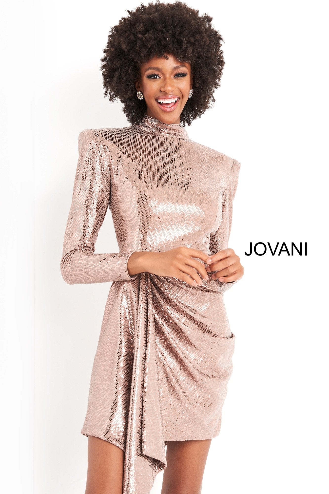 Jovani 04271 Metallic Dress