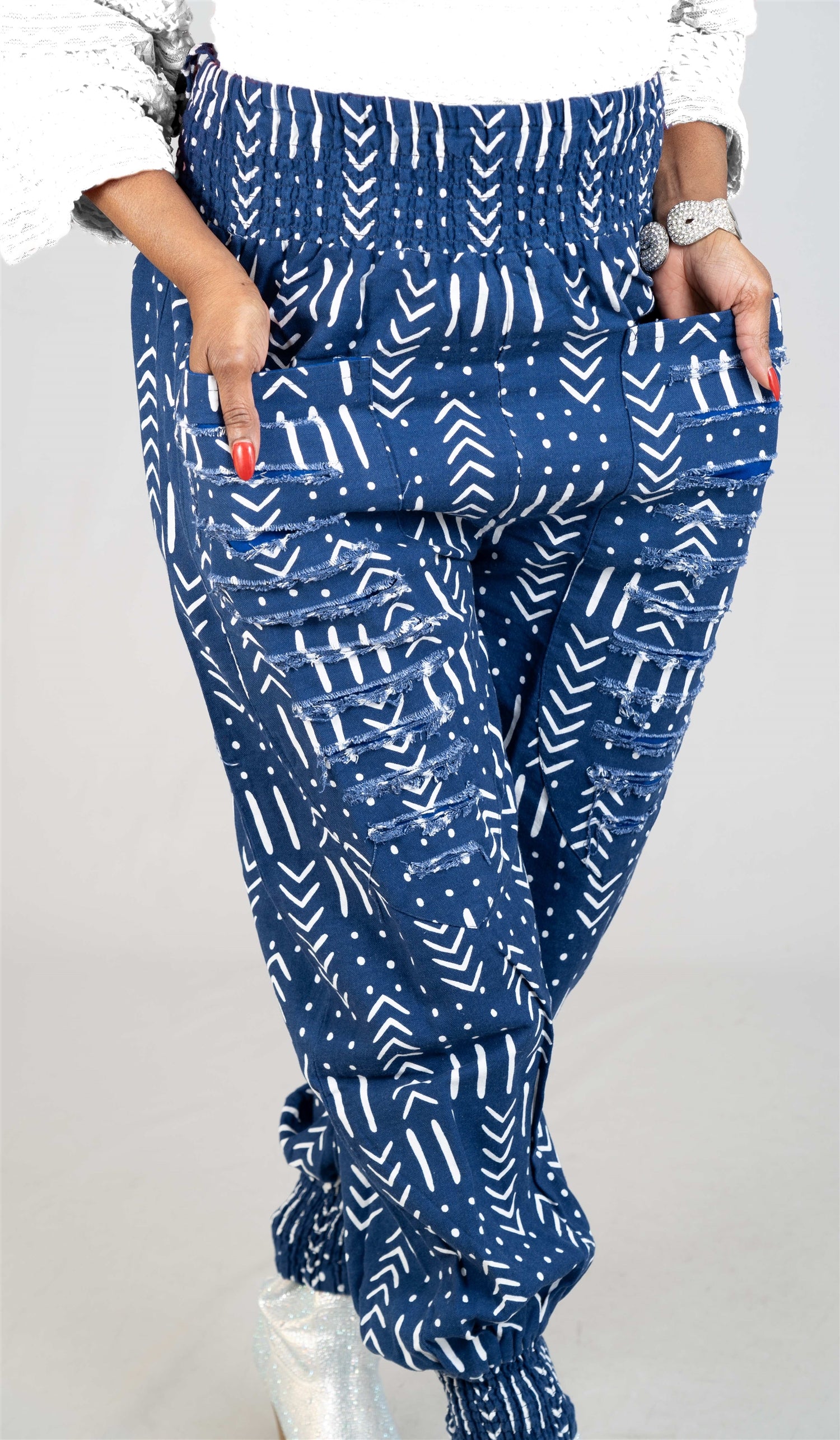 Kara Chic 7799P Print Pant