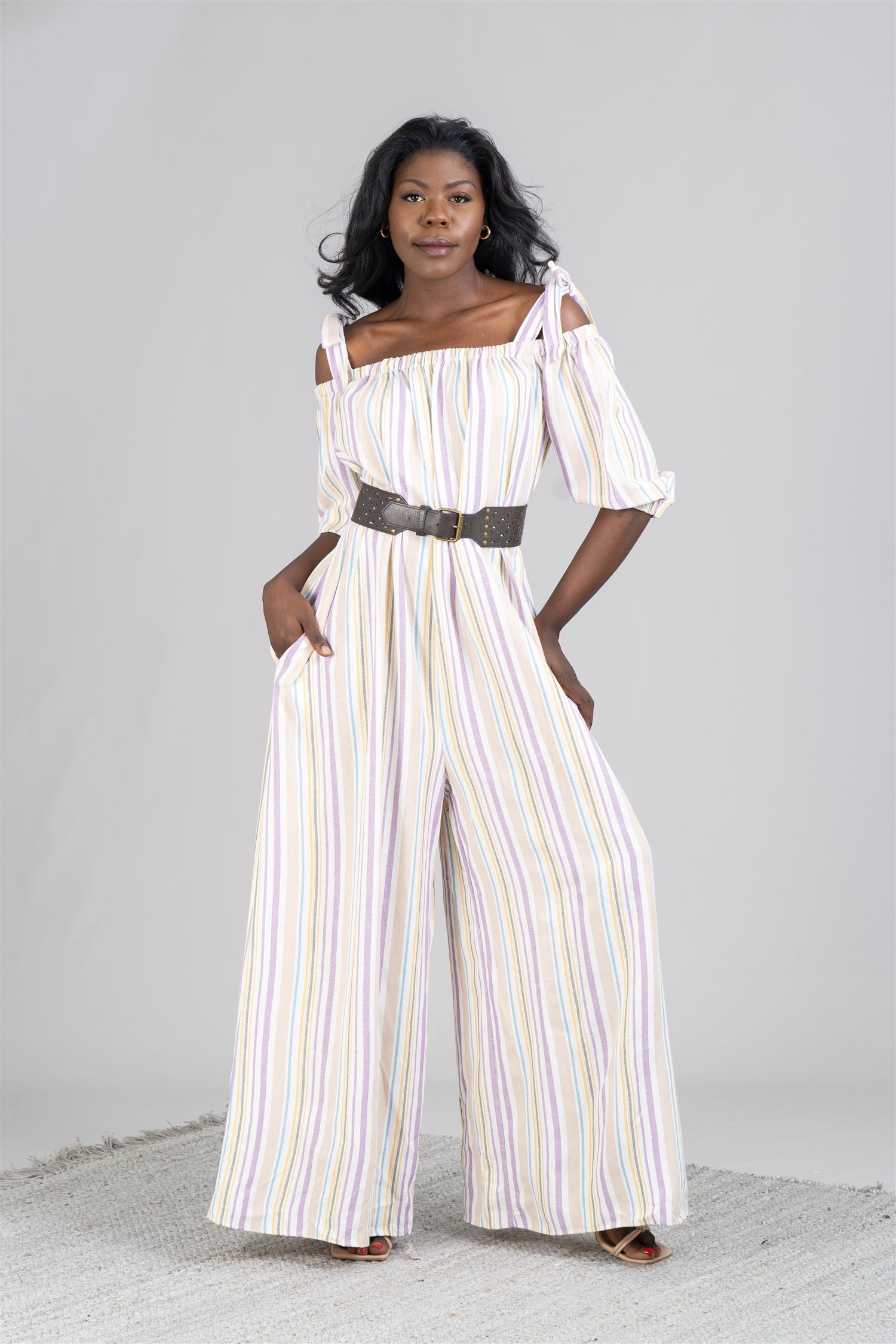 Karen T Designs 9005 Wide Leg Jumpsuit