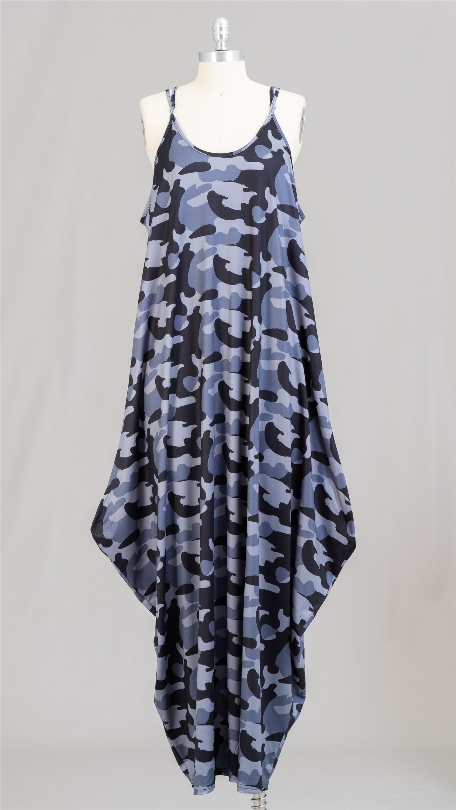 KaraChic CHH22045 Print Knit Maxi Dress