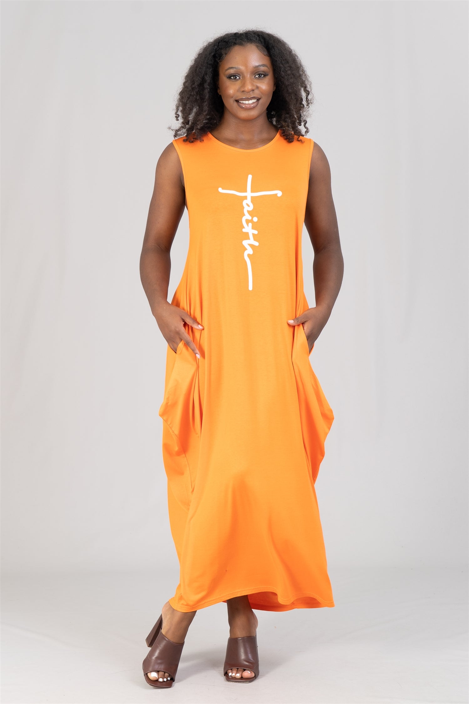 KaraChic CHH22052 Sleeveless Faith Maxi Dress