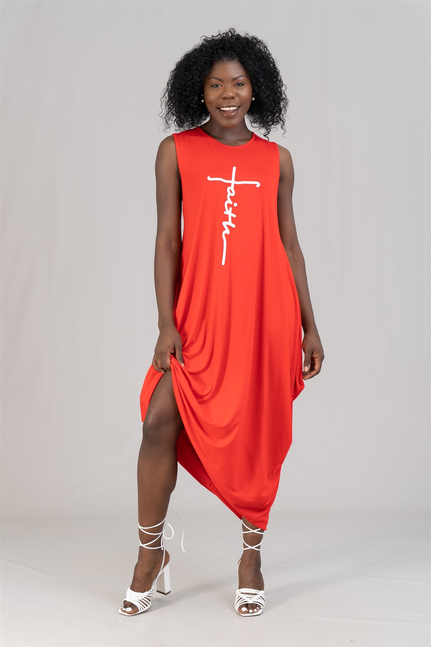 KaraChic CHH22052 Sleeveless Faith Maxi Dress