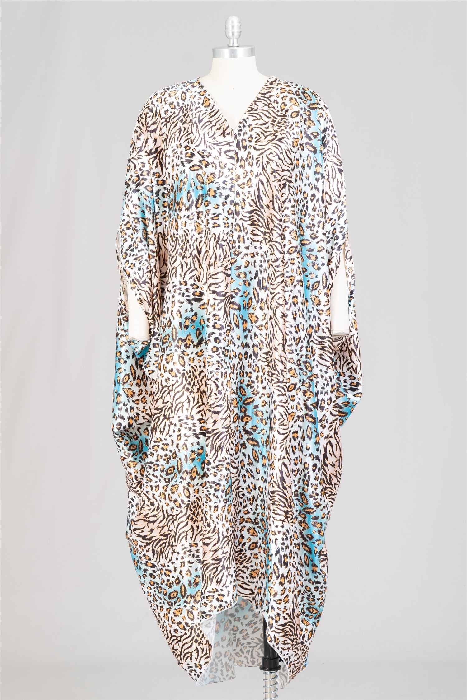 KaraChic CHH22096 High-low Print Kaftan