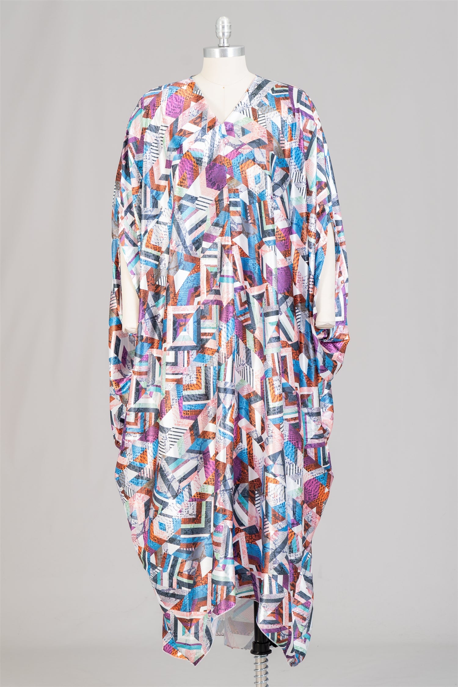 KaraChic CHH22101 High-low Print Kaftan