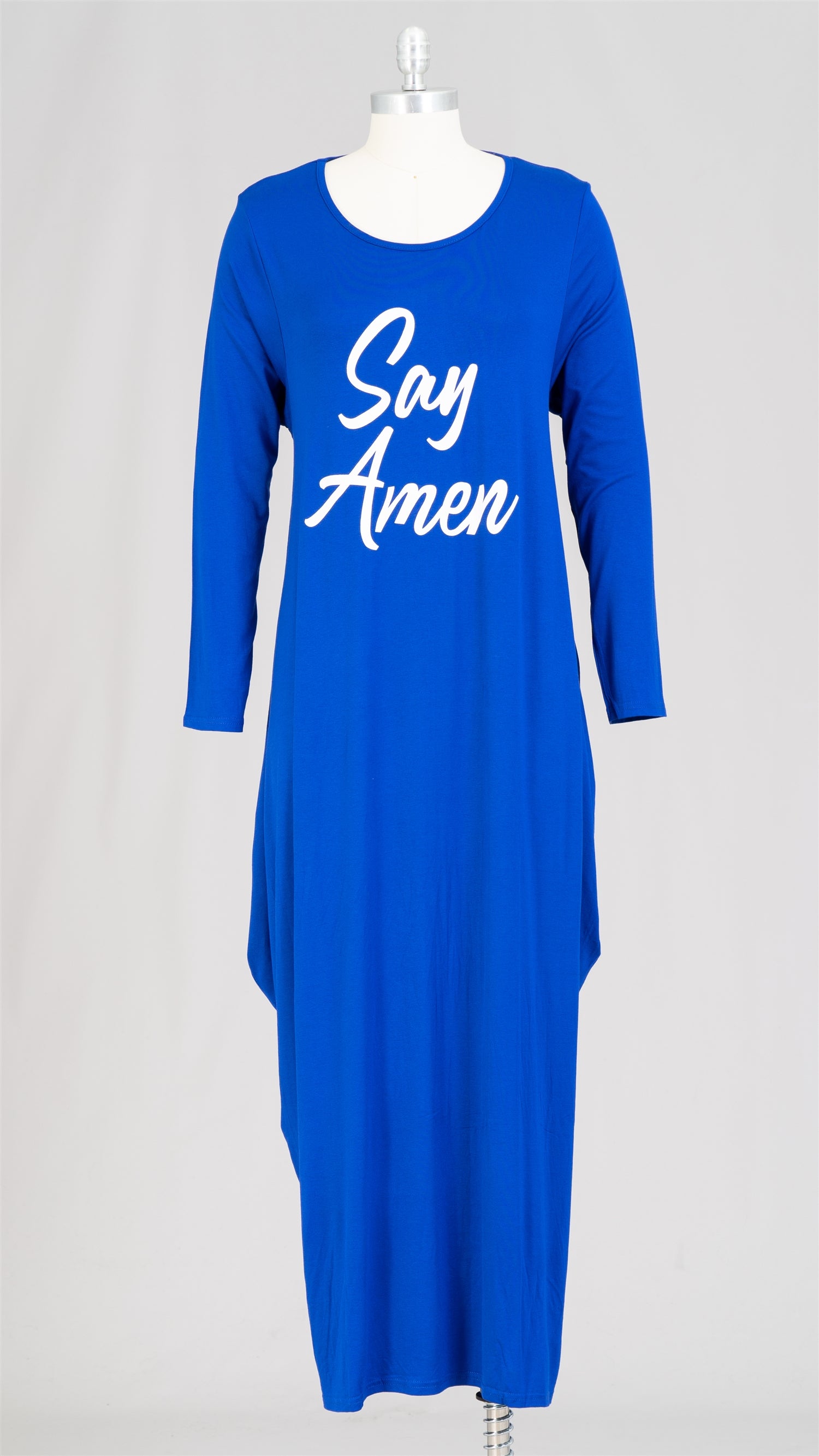 KaraChic CHH22115 Say Amen Knit Maxi Dress