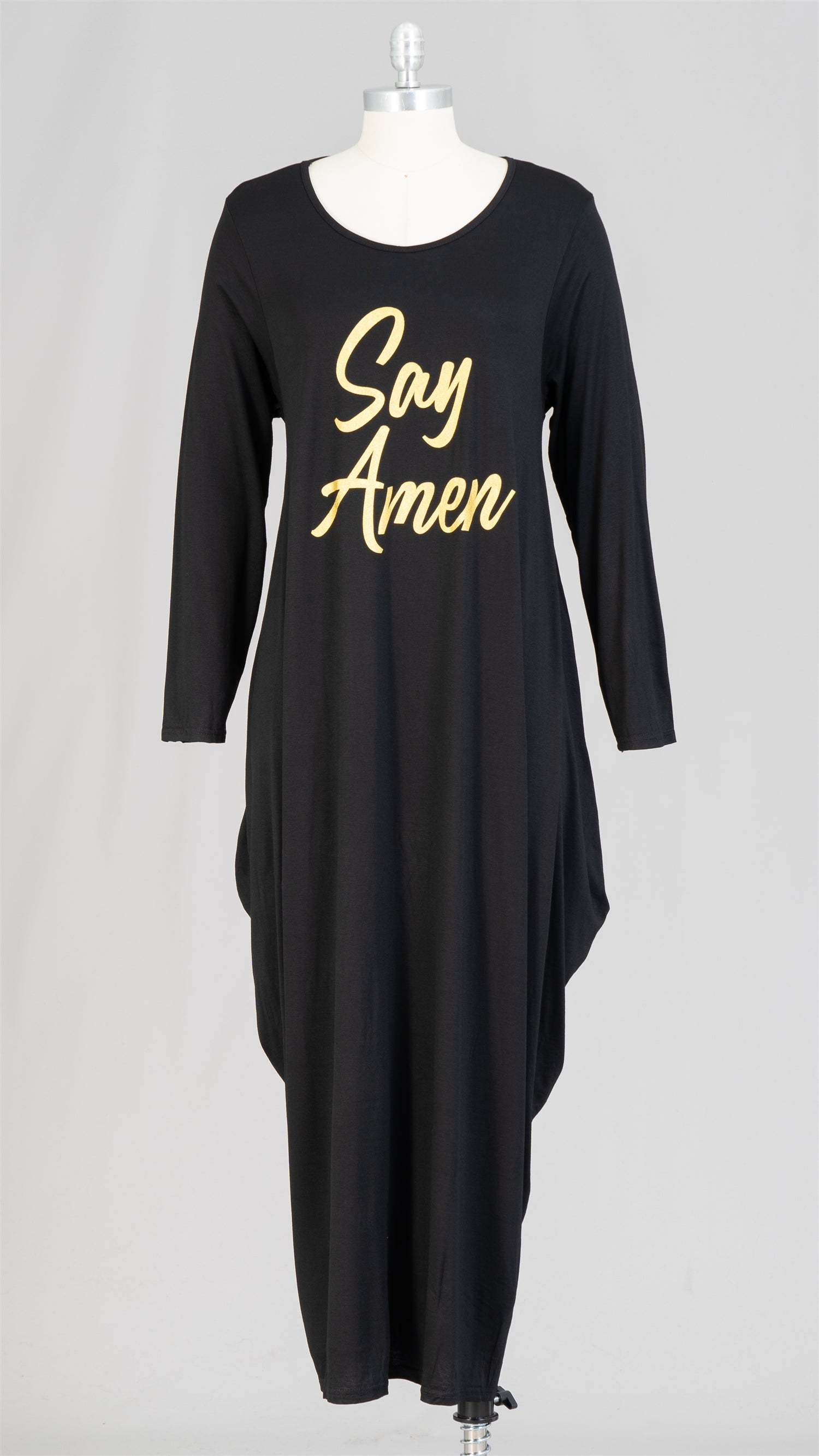 KaraChic CHH22115 Say Amen Knit Maxi Dress