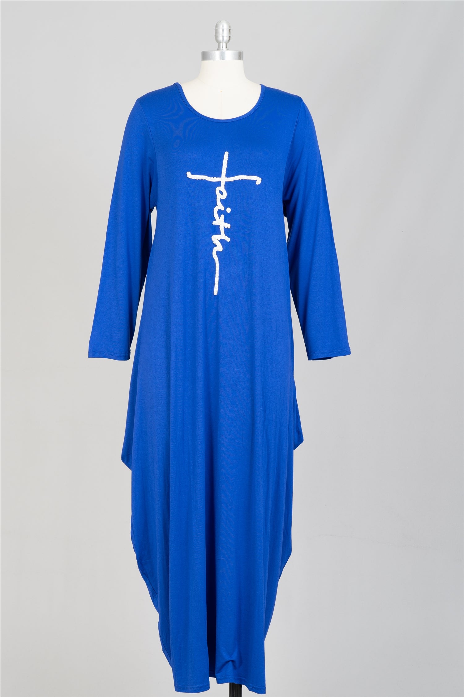 KaraChic CHH23051LS Faith Dress w/ Pearls