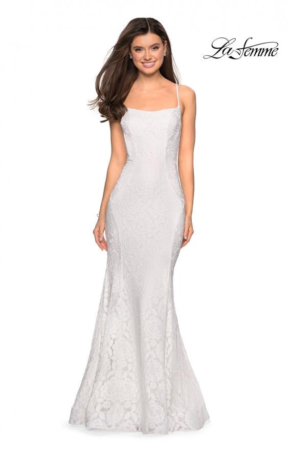 La Femme 27565 Lace Dress