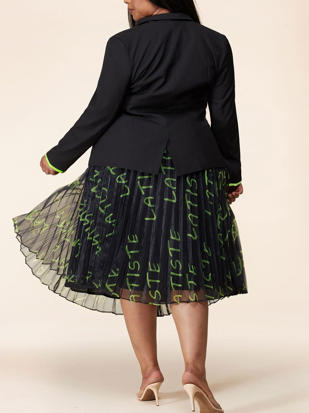 L'atiste by Amy PCTS7103X PlusSize 2pc Skirt Set