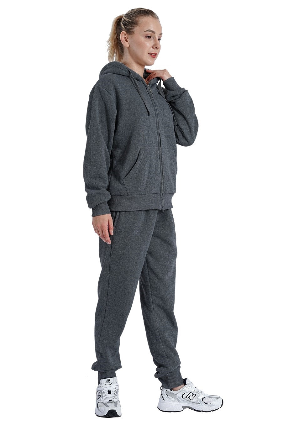 Lee Hanton LJS100 2pc Sherpa Fleece Lined Jog Set