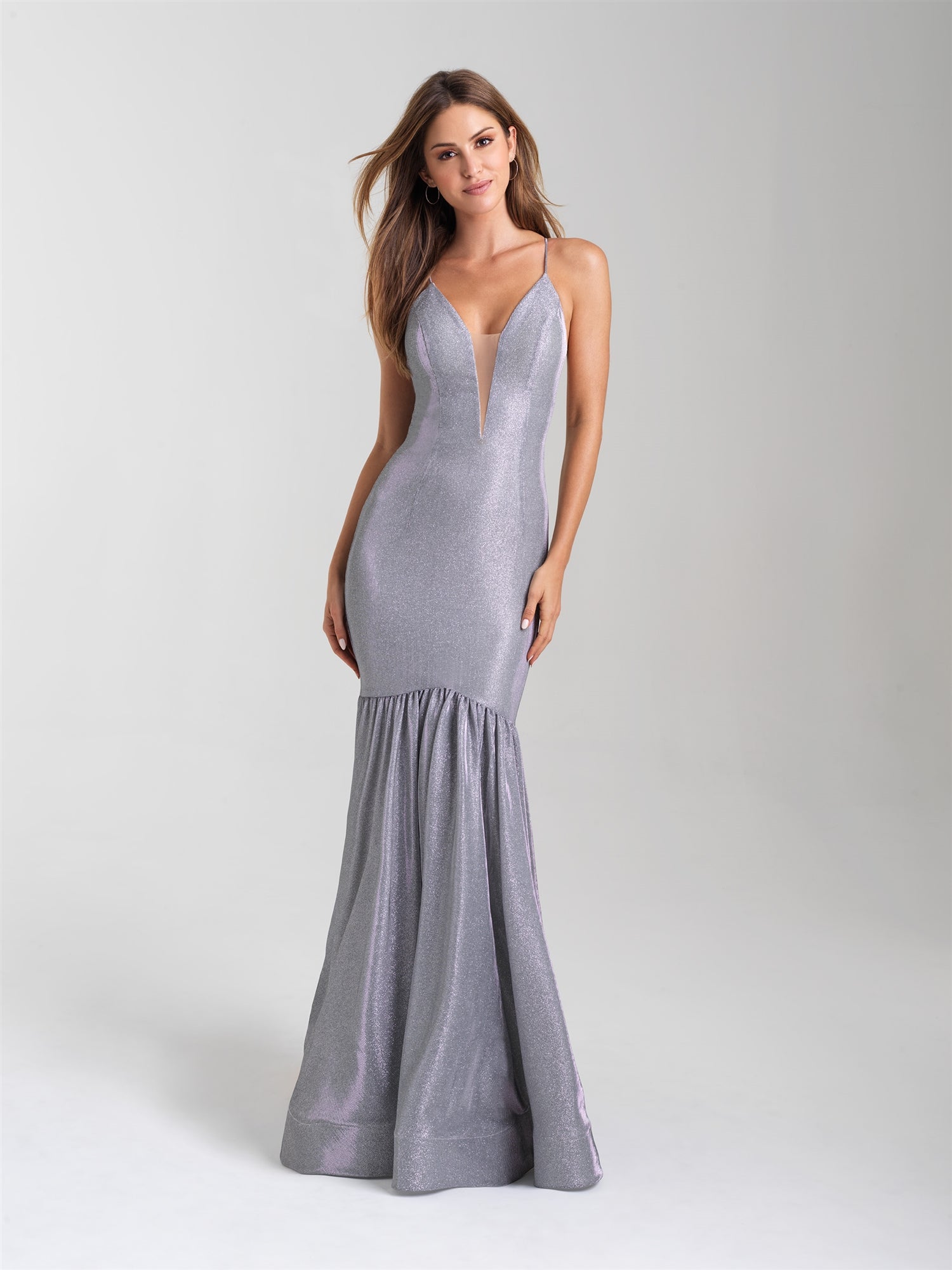 Madison James 20355 Metallic Mermaid Dress