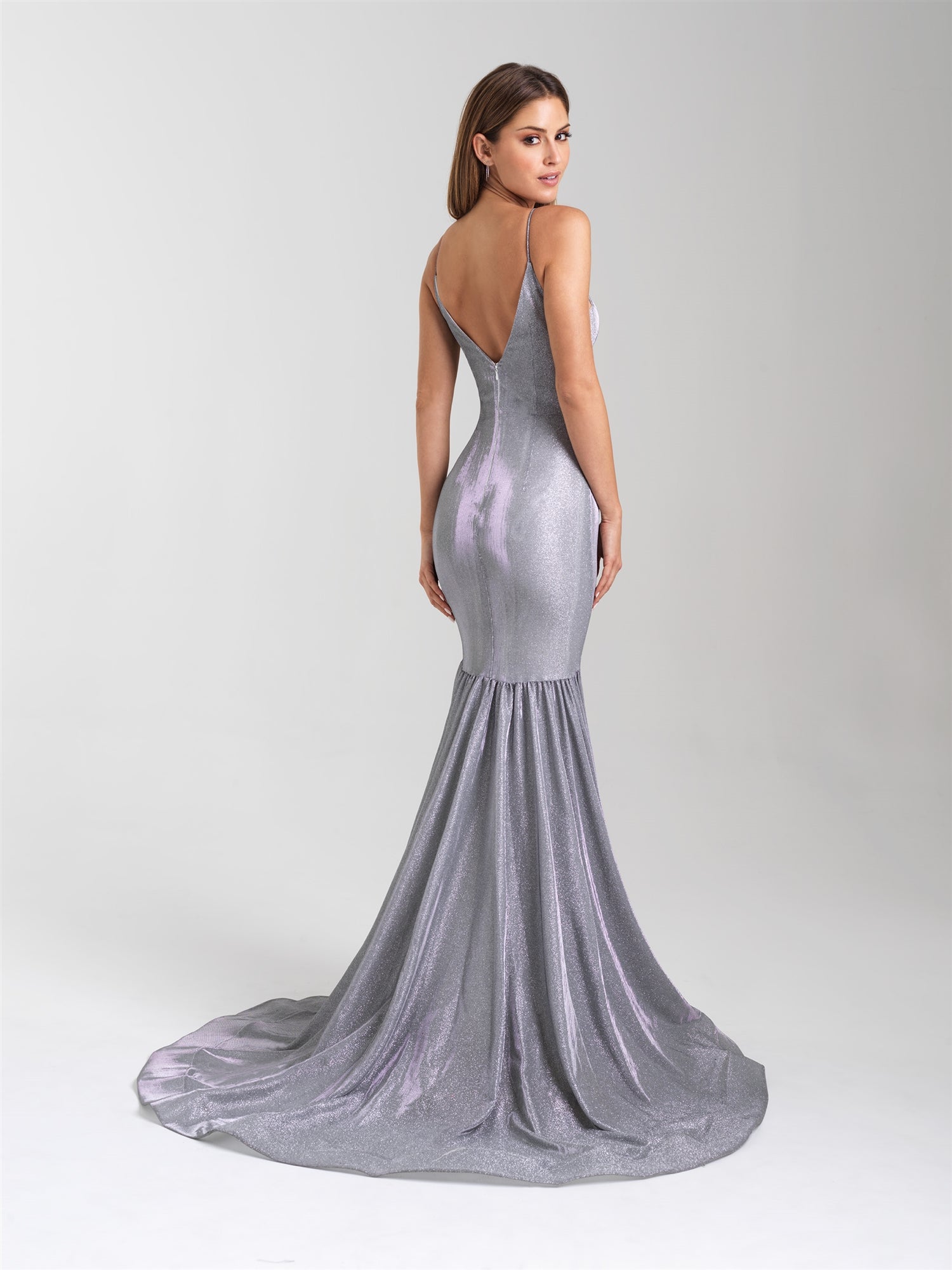 Madison James 20355 Metallic Mermaid Dress