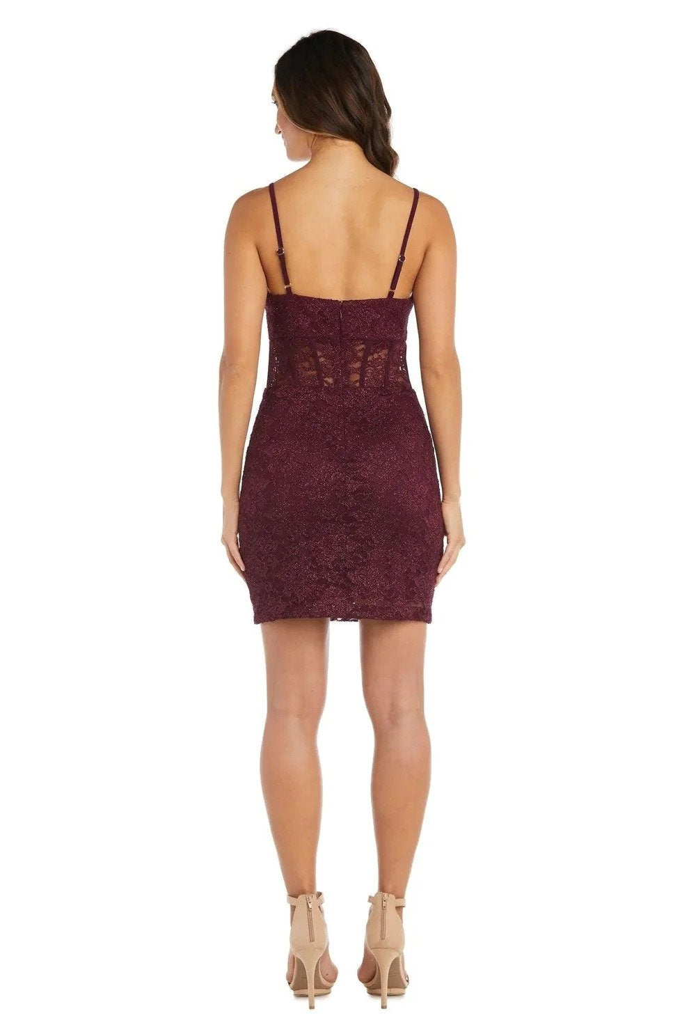 Morgan and Co. 12976 Lace Dress