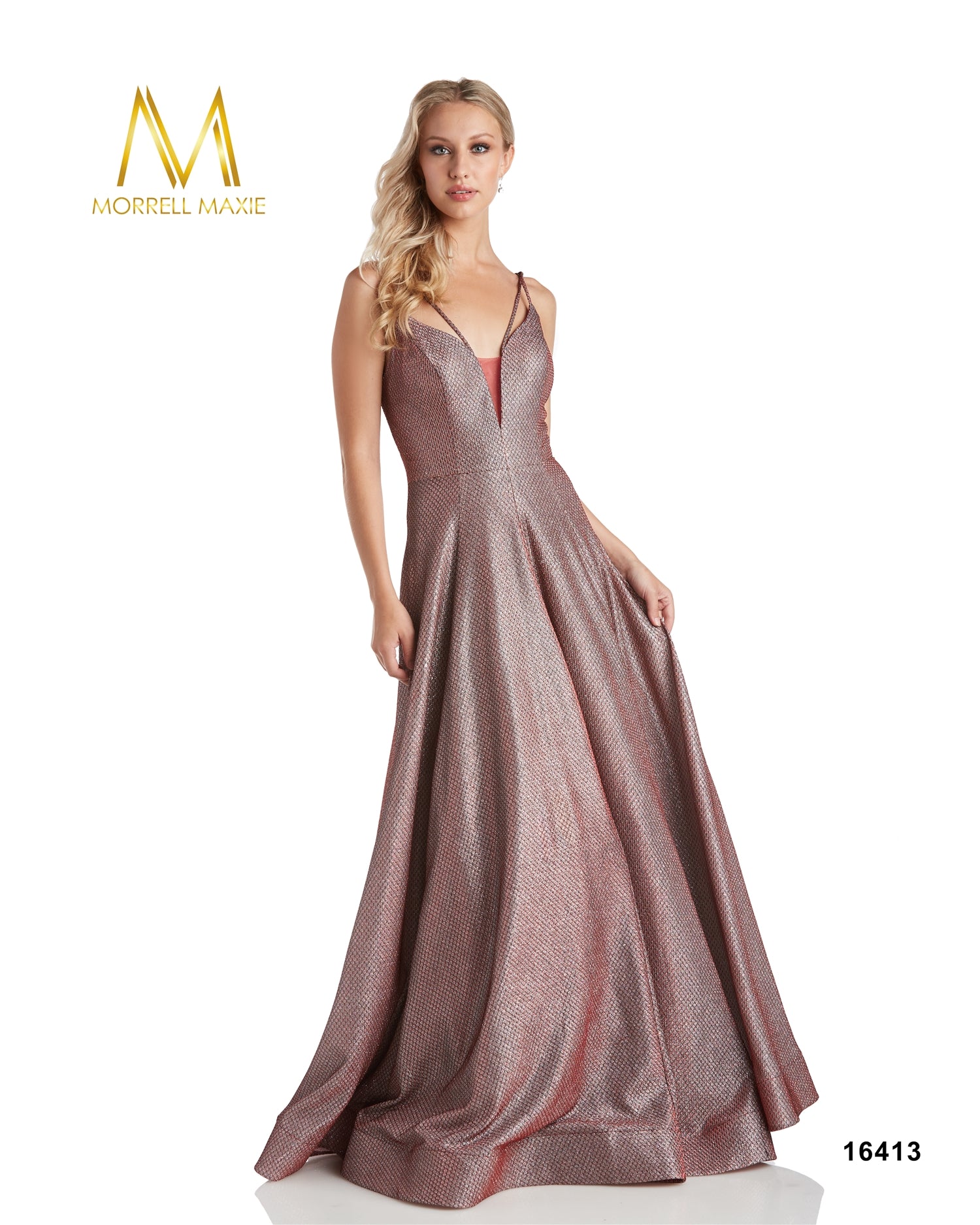 Morrell Maxie 16413 Illusion Aline Dress