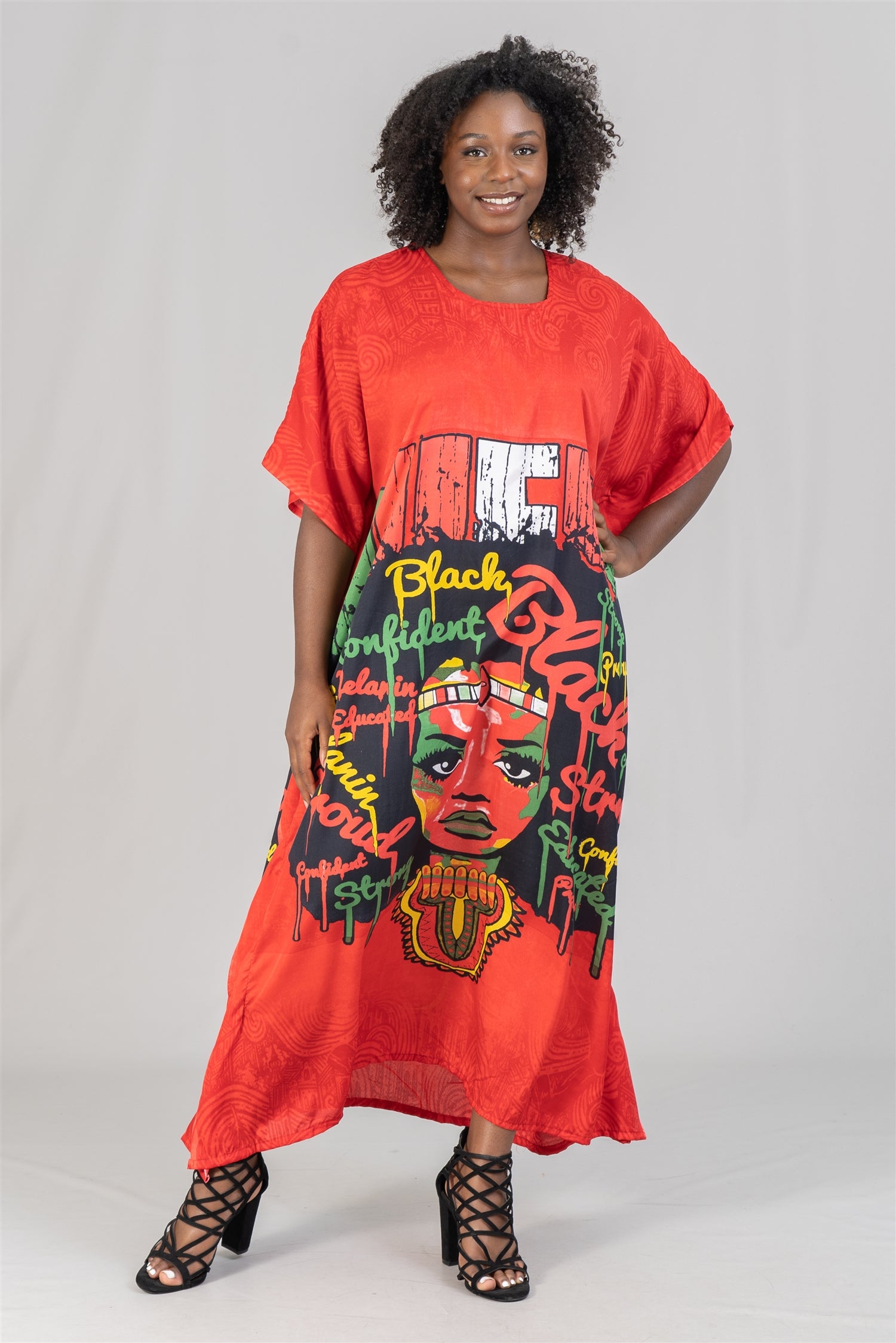 NF PNA1403C Print Kaftan