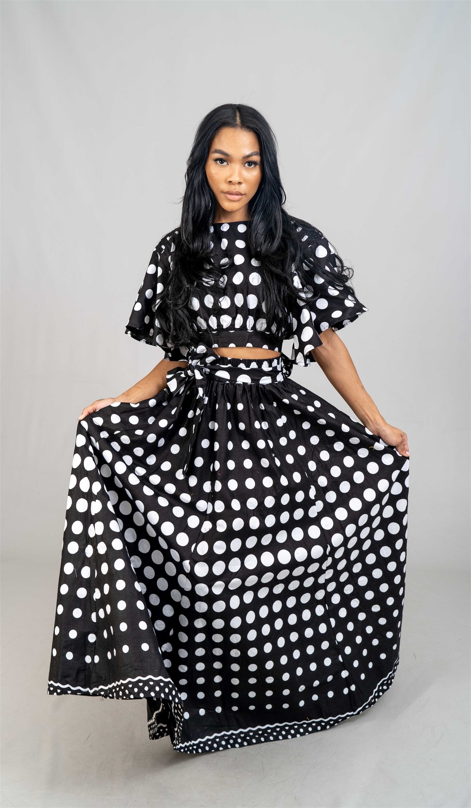 Step  In Style AN60721485 Print Skirt Set